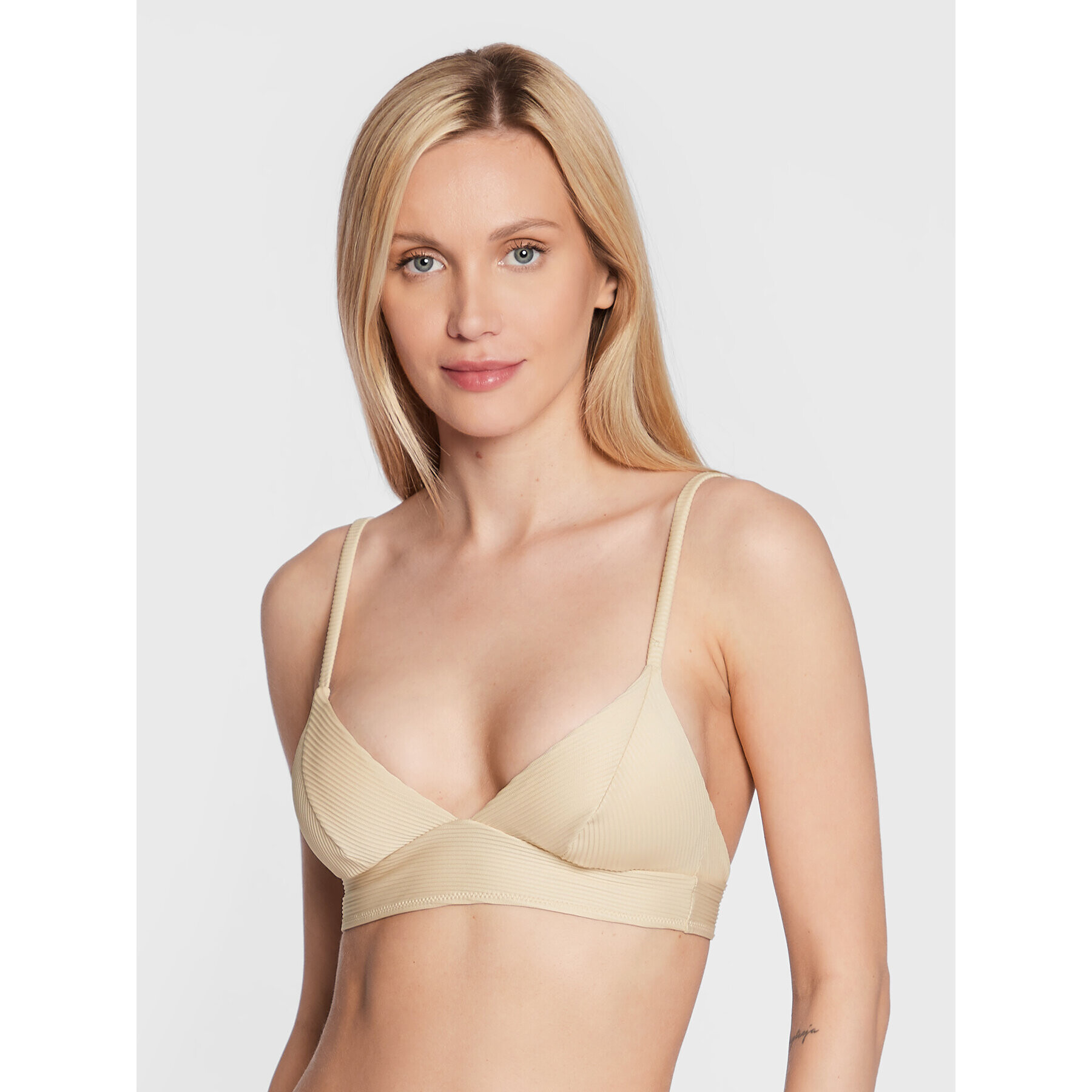 Etam Gornji del bikini Taylor 6534377 Bež - Pepit.si