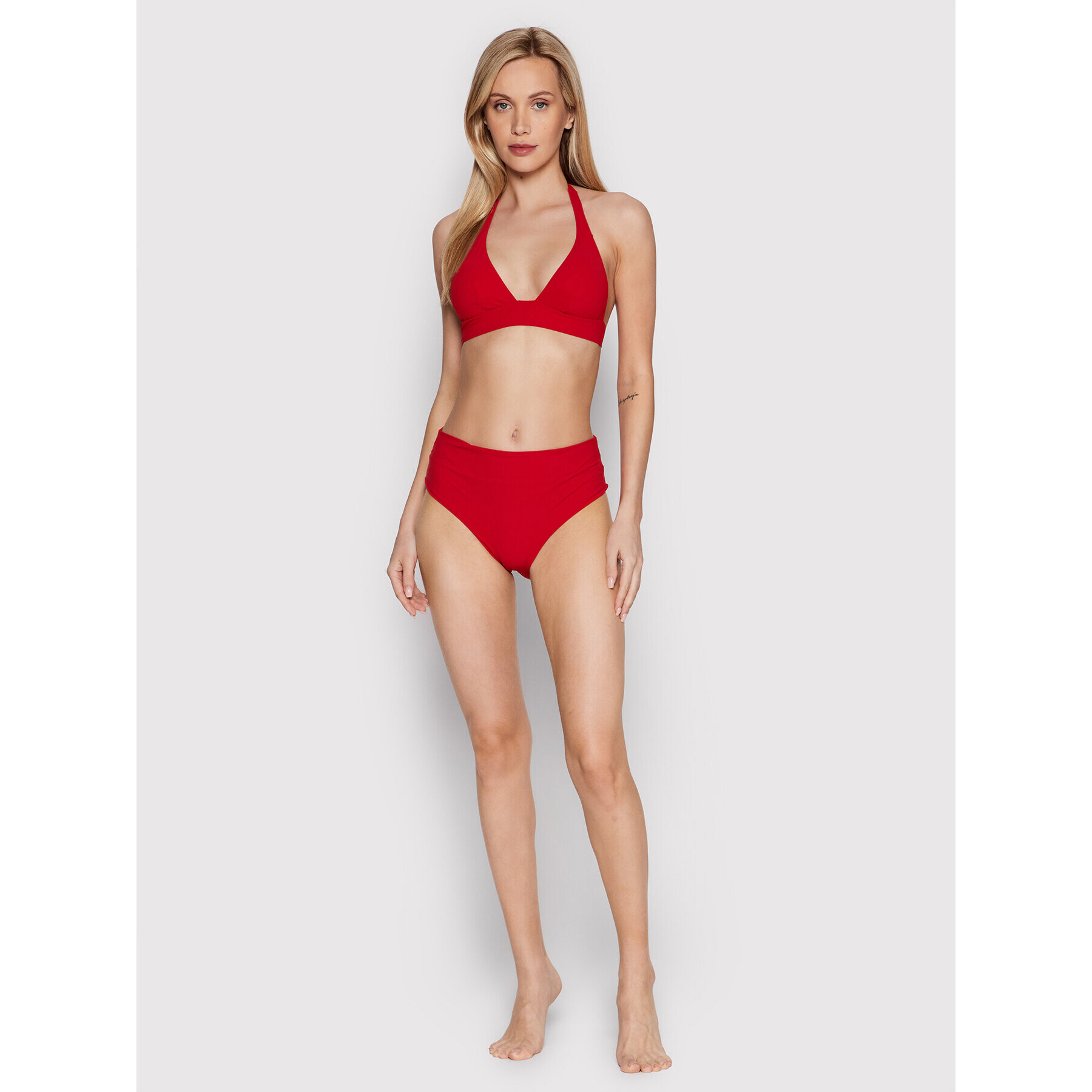 Etam Spodnji del bikini Essentielle 6524577 Rdeča - Pepit.si