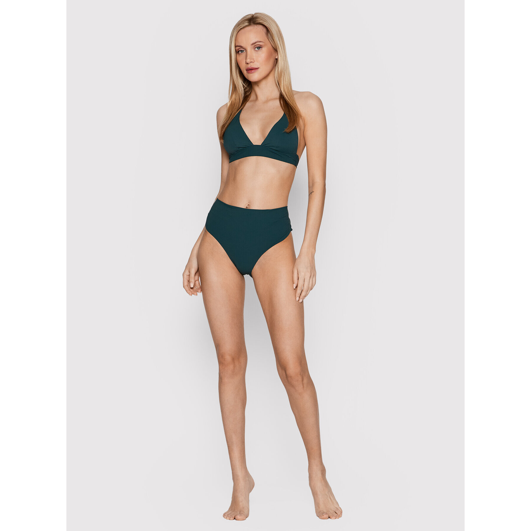 Etam Spodnji del bikini Essentielle 6524577 Zelena - Pepit.si