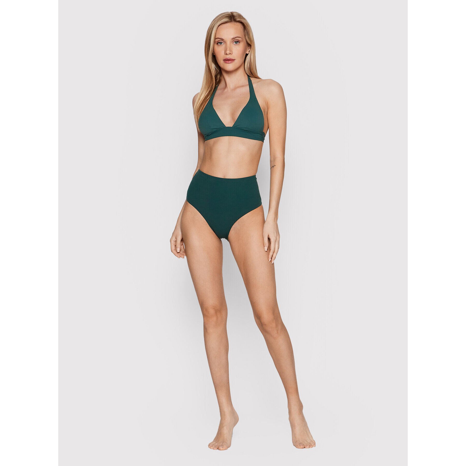 Etam Spodnji del bikini Promesse 6532549 Zelena - Pepit.si