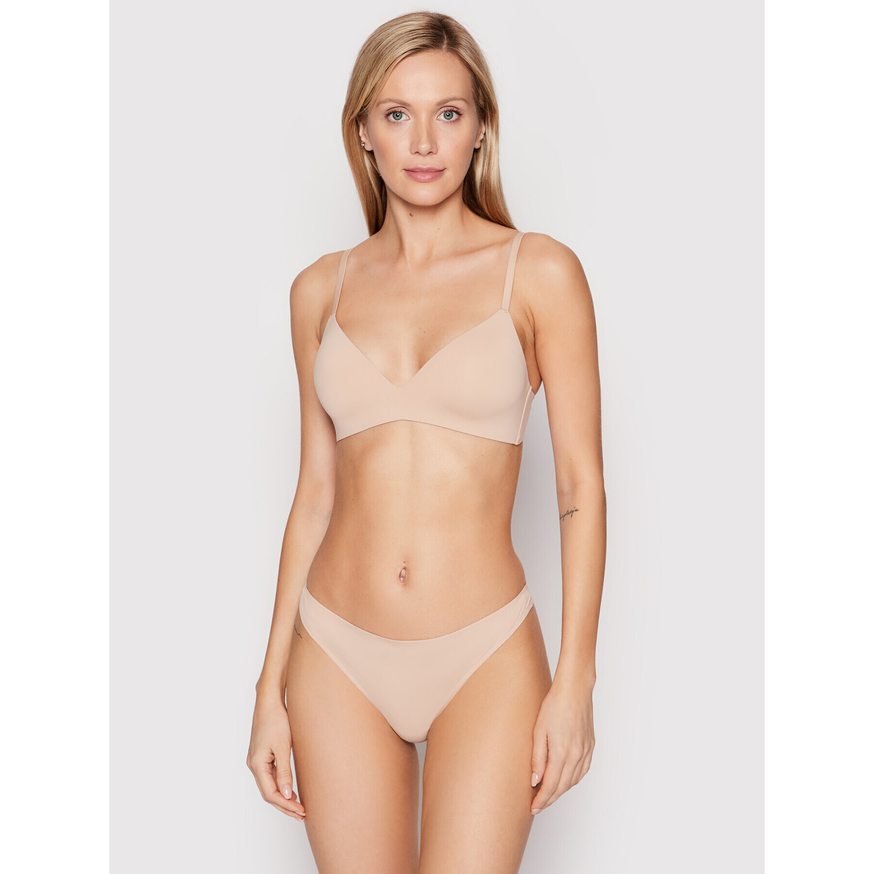 Etam Tangice Pure Fit 6399886 Bež - Pepit.si