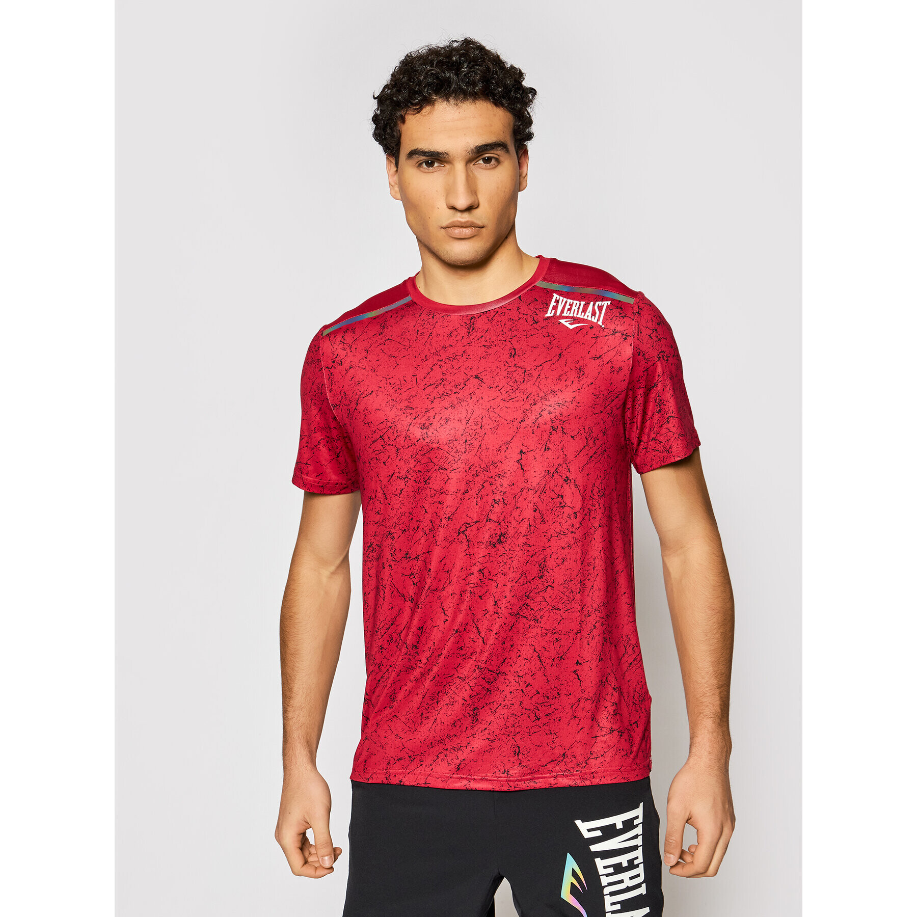 Everlast Majica 804450-60 Rdeča Regular Fit - Pepit.si