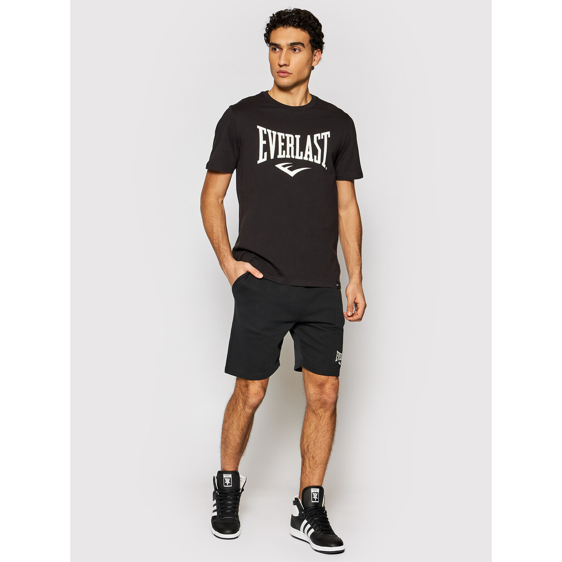 Everlast Majica 807580-60 Črna Regular Fit - Pepit.si