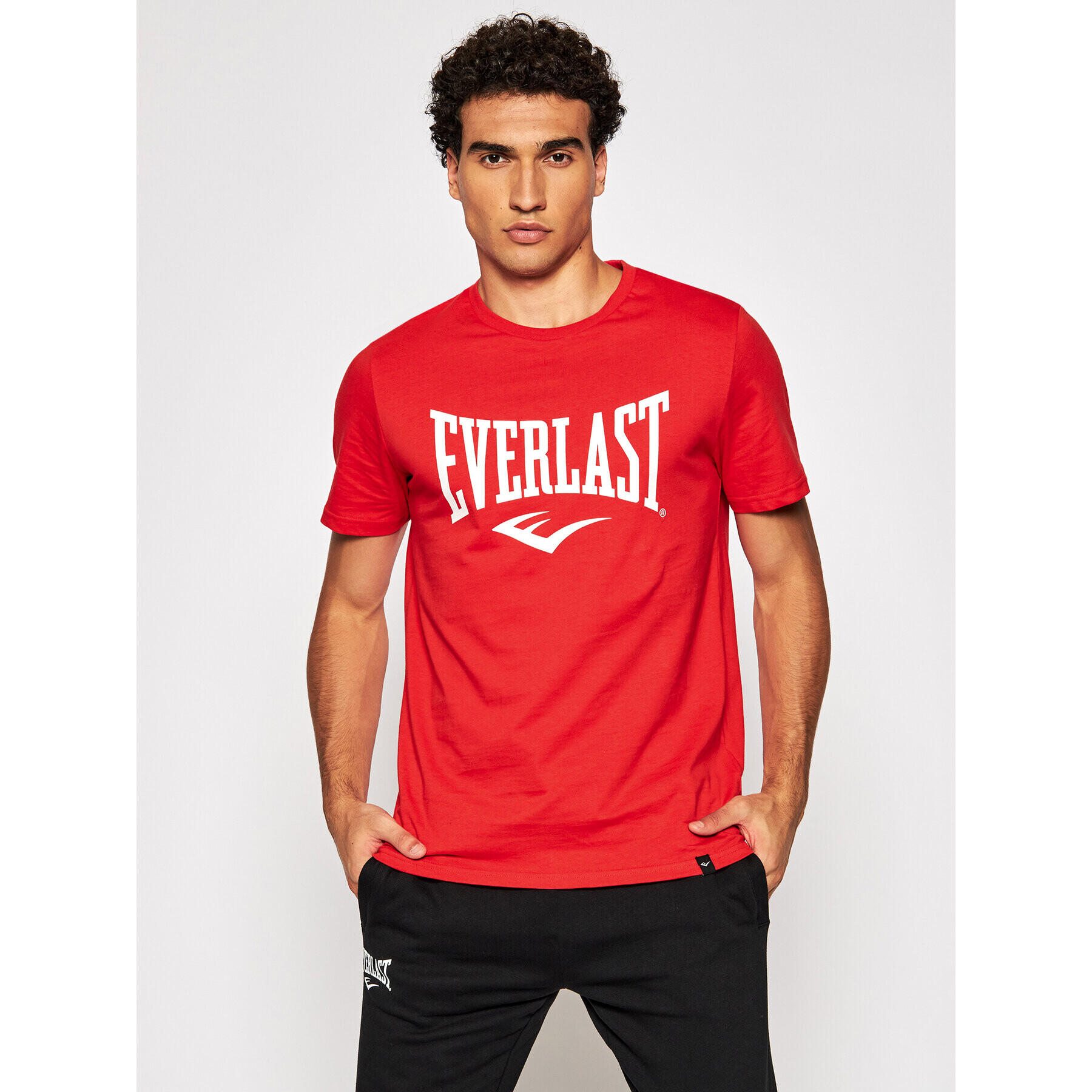 Everlast Majica 807580-60 Rdeča Regular Fit - Pepit.si