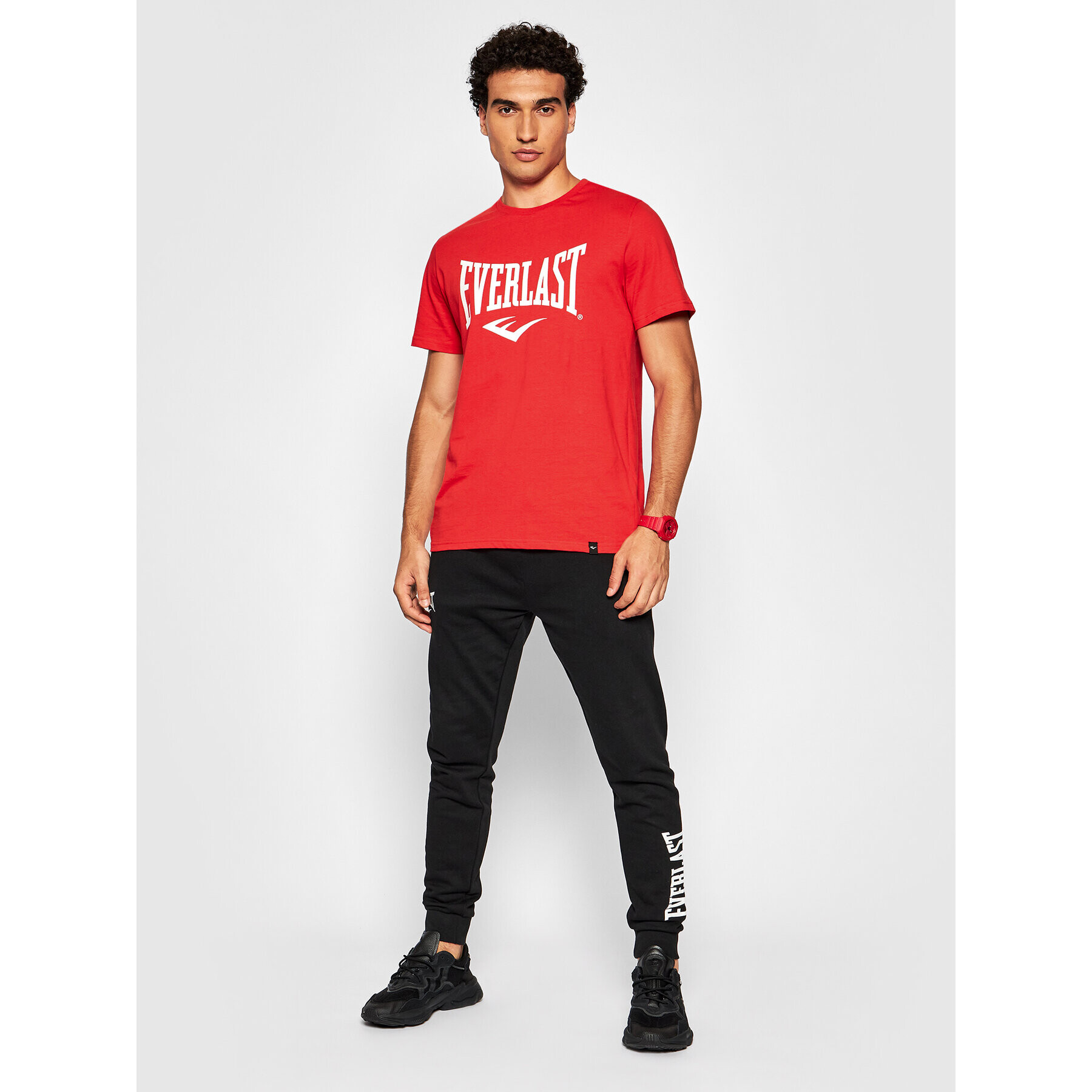 Everlast Majica 807580-60 Rdeča Regular Fit - Pepit.si