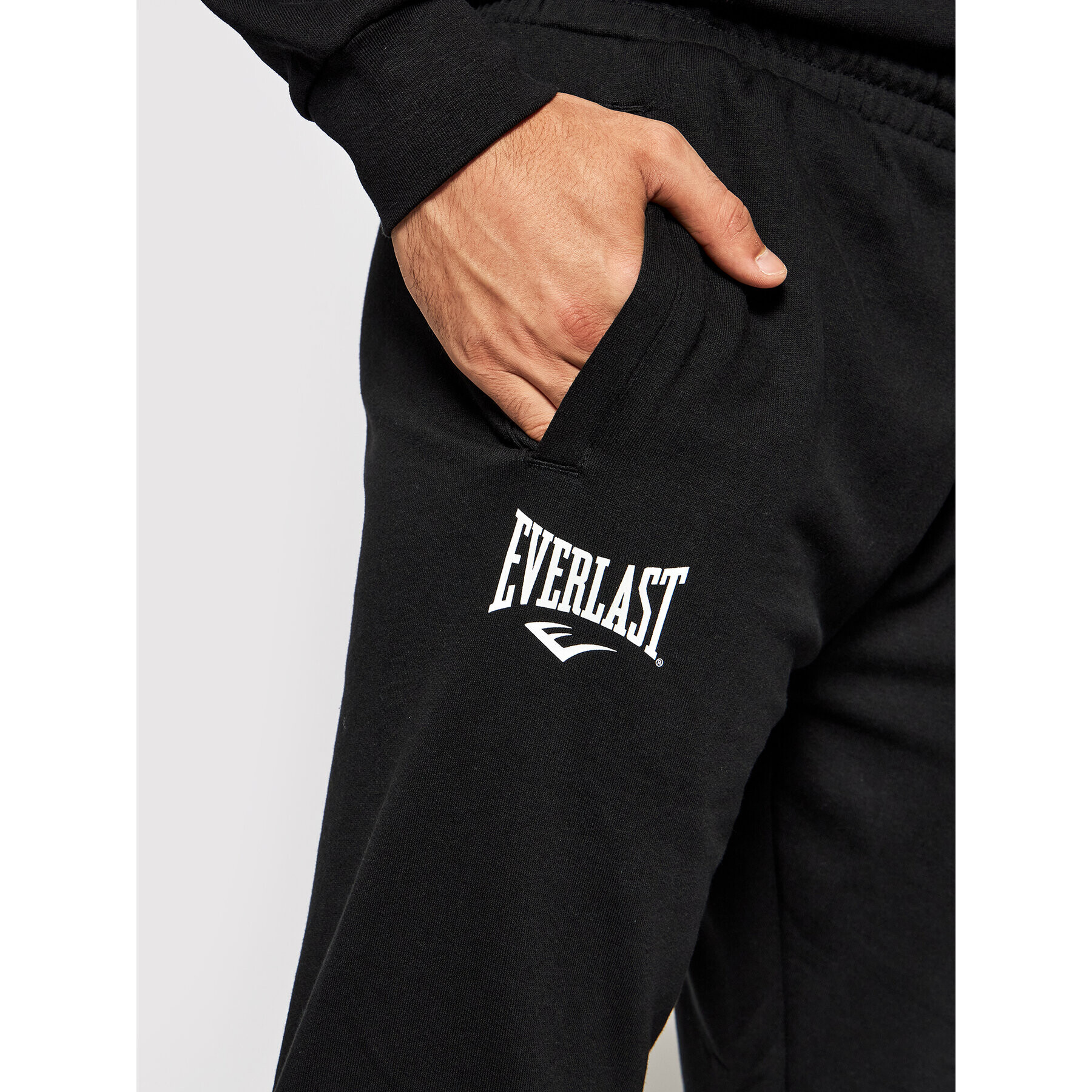 Everlast Spodnji del trenirke 879470-60 Črna Regular Fit - Pepit.si