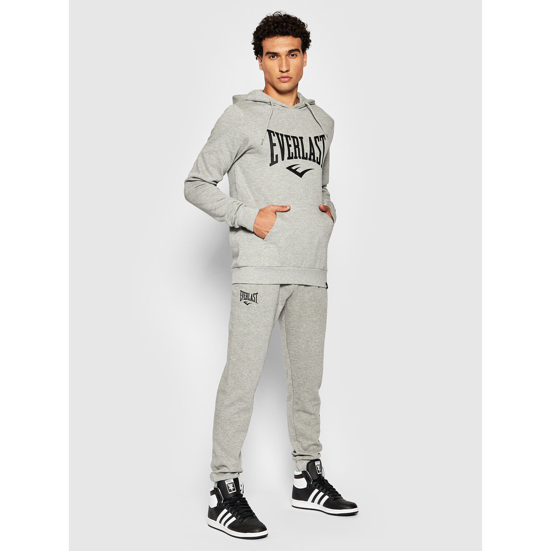 Everlast Spodnji del trenirke 879471-60 Siva Regular Fit - Pepit.si