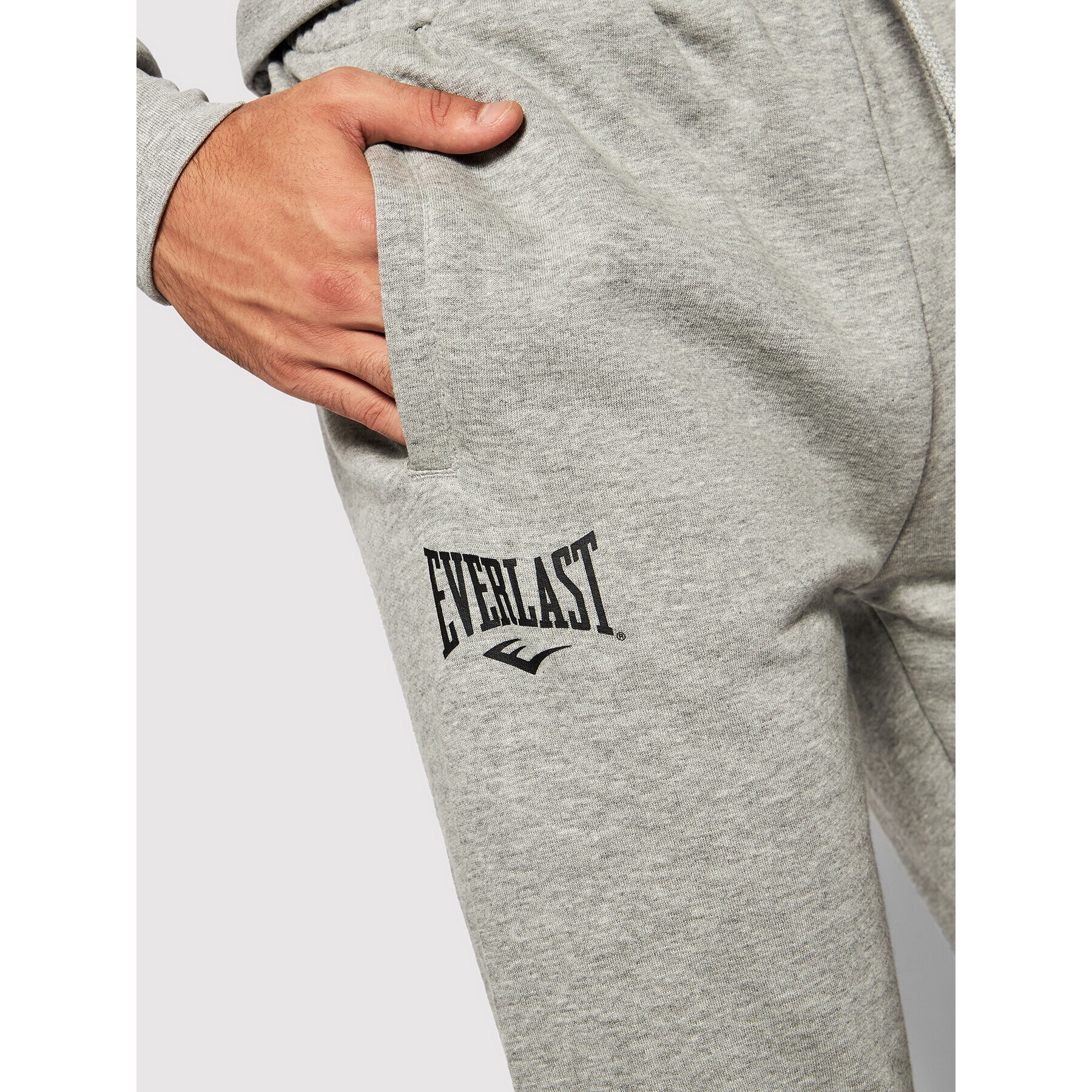 Everlast Spodnji del trenirke 879471-60 Siva Regular Fit - Pepit.si