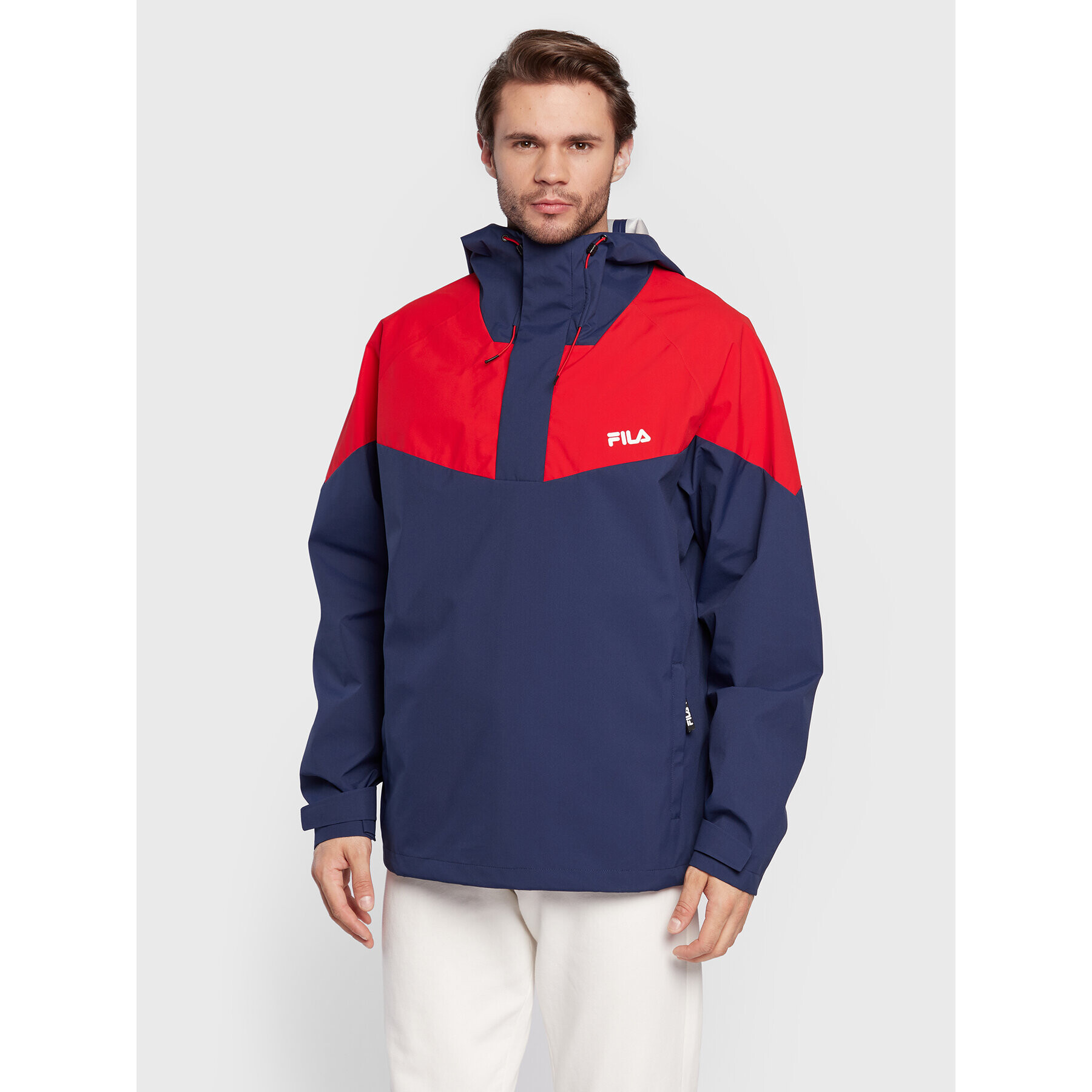 Fila Anorak Trencin FAM0196 Mornarsko modra Regular Fit - Pepit.si