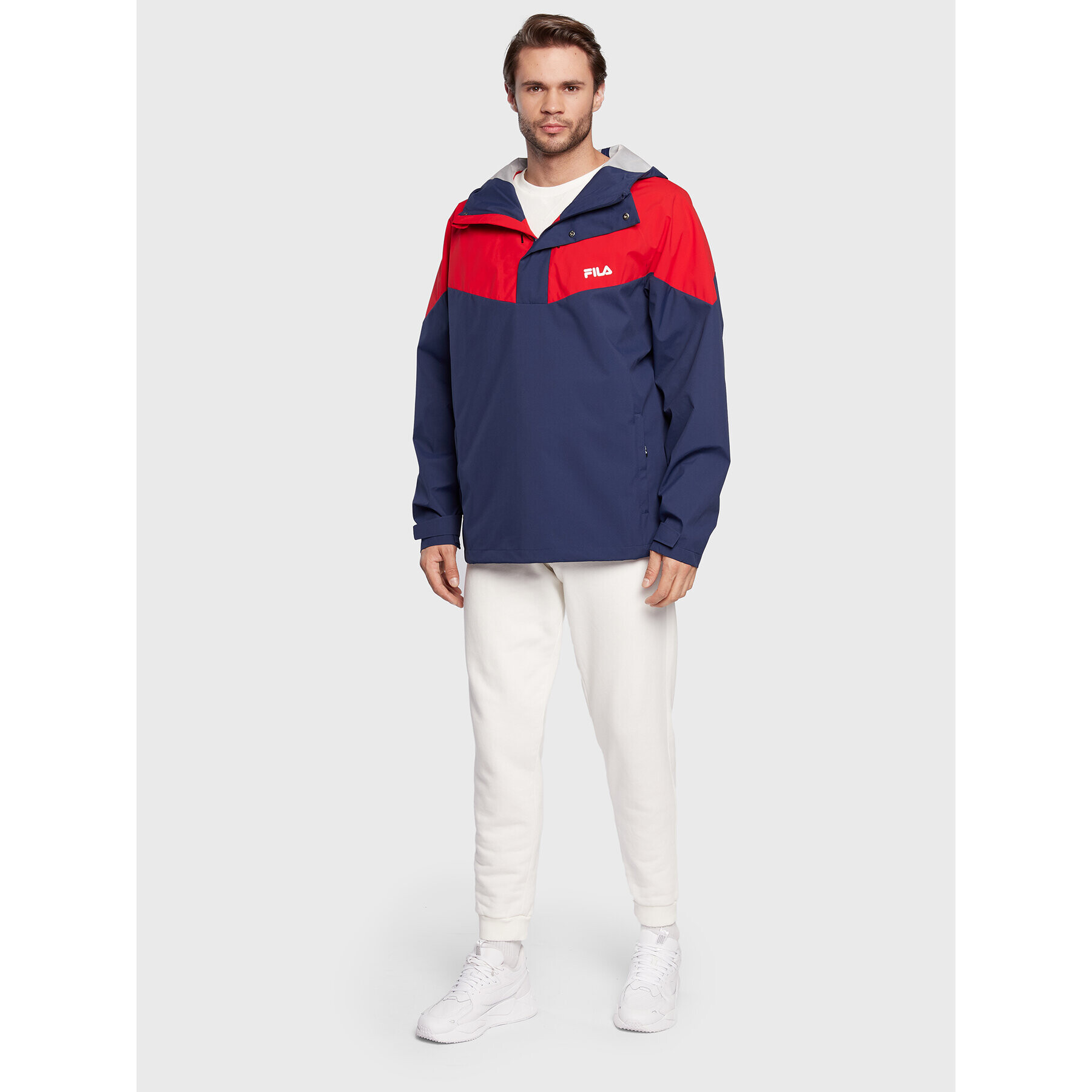 Fila Anorak Trencin FAM0196 Mornarsko modra Regular Fit - Pepit.si