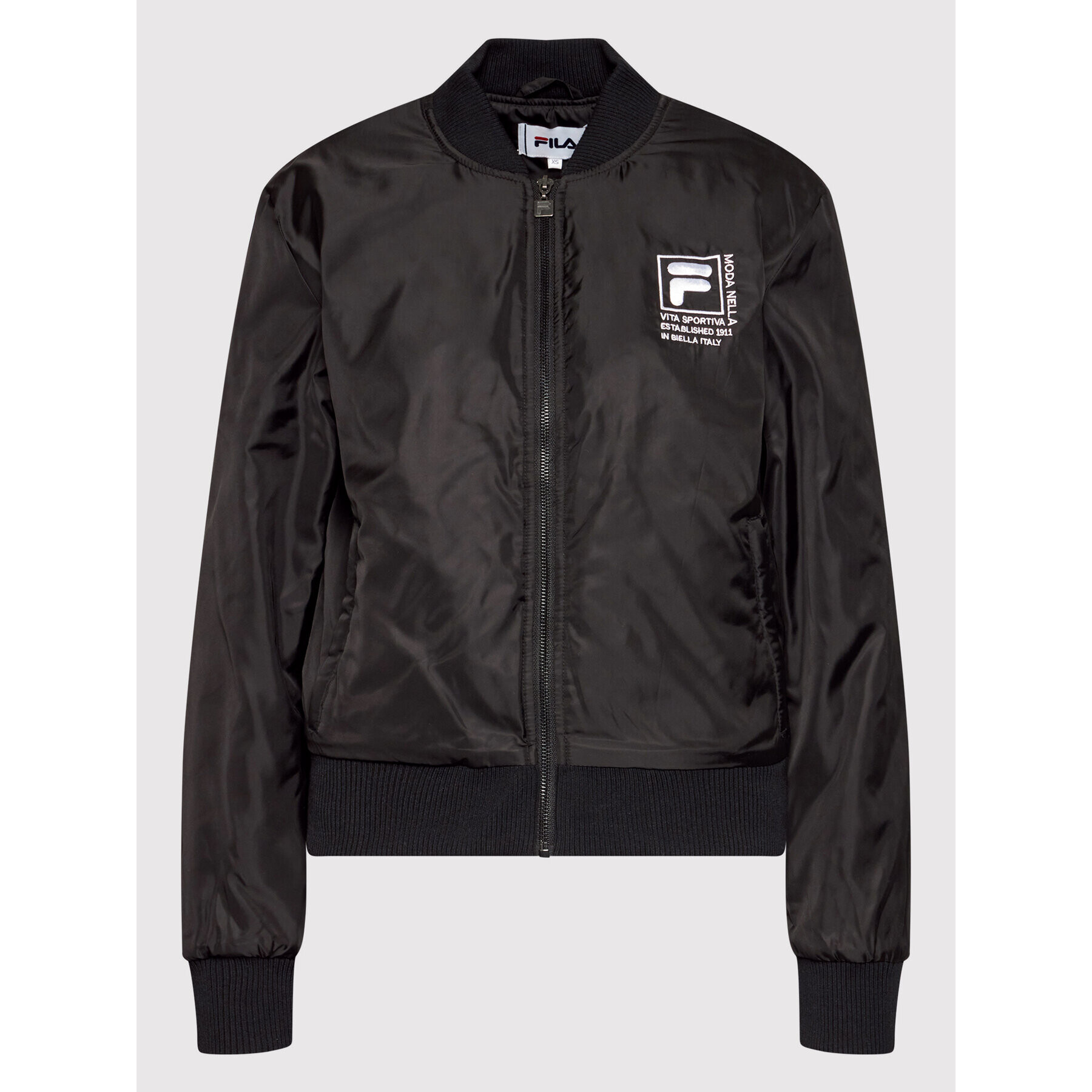 Fila Bomber jakna Rach 689336 Črna Relaxed Fit - Pepit.si