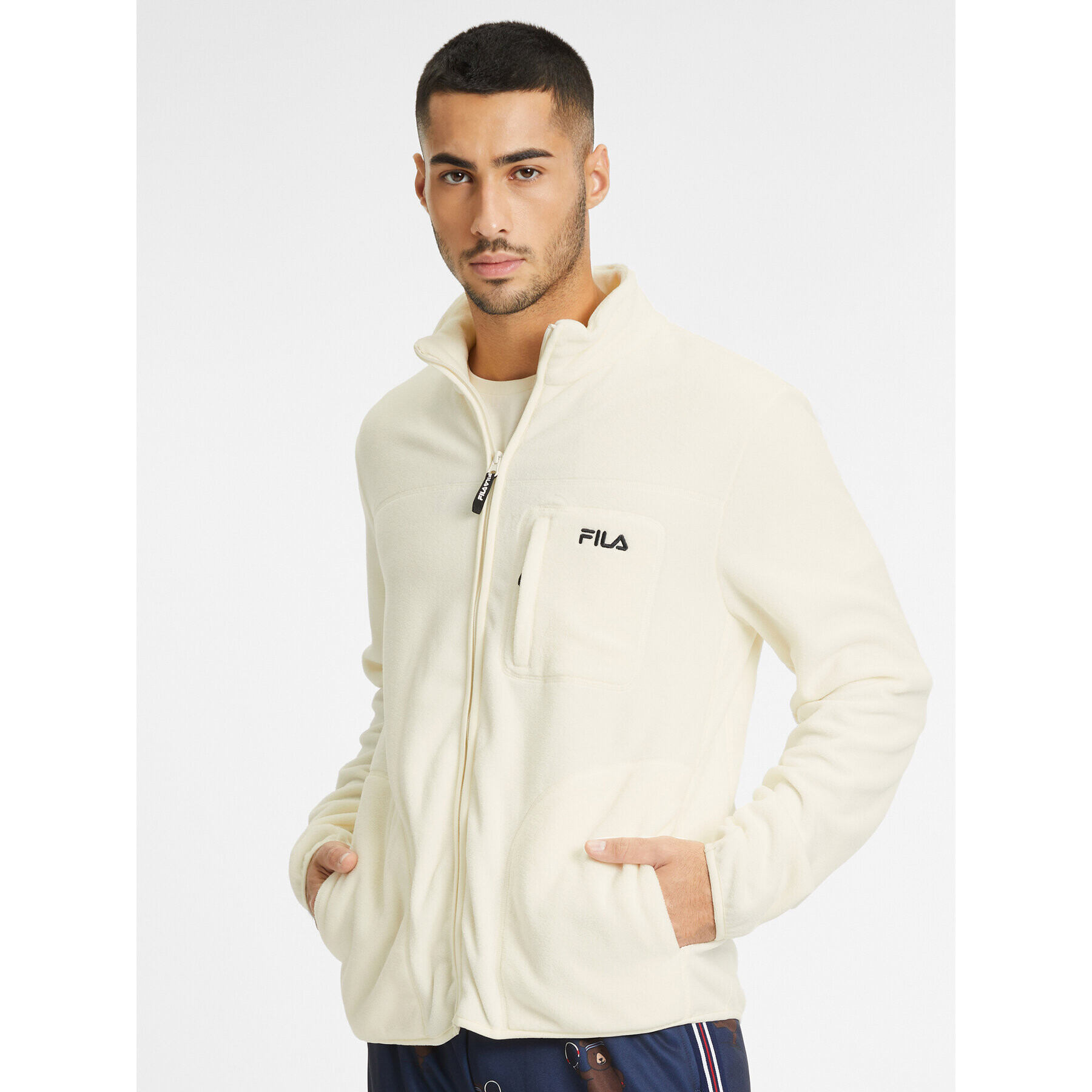 Fila Flis FAM0457 Écru Regular Fit - Pepit.si