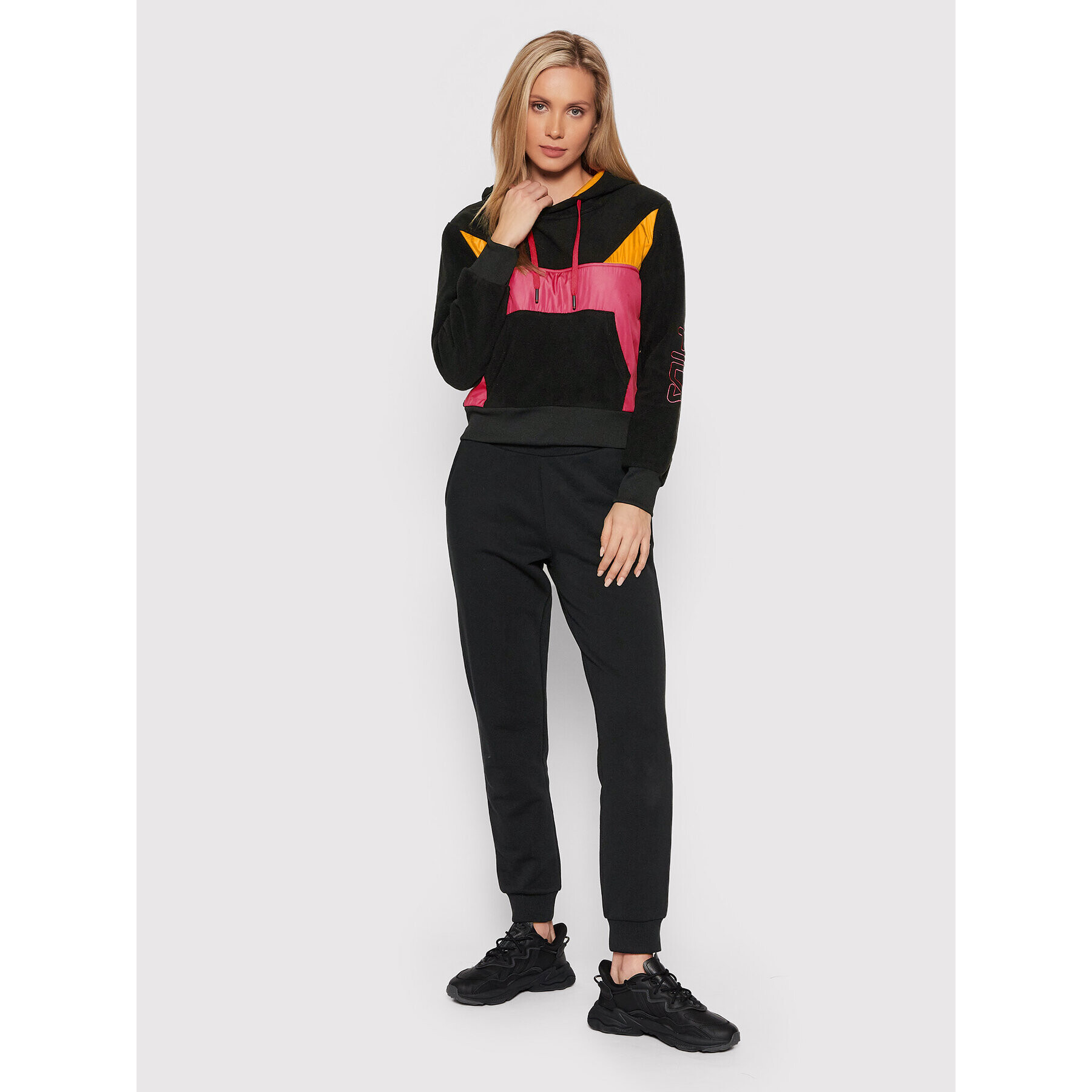 Fila Flis Pippa Cropped 683438 Črna Regular Fit - Pepit.si