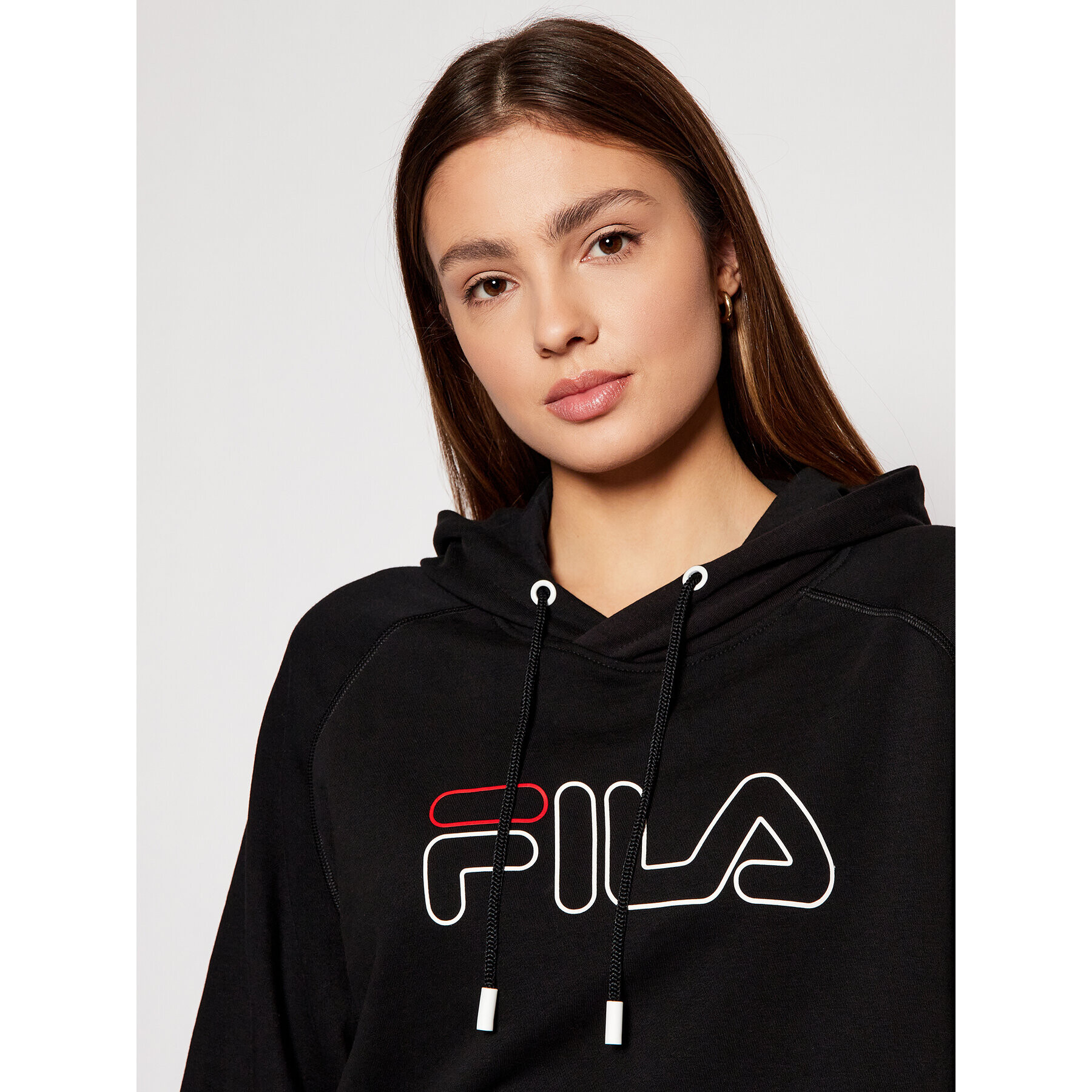 Fila Jopa Jana 683310 Črna Cropped Fit - Pepit.si