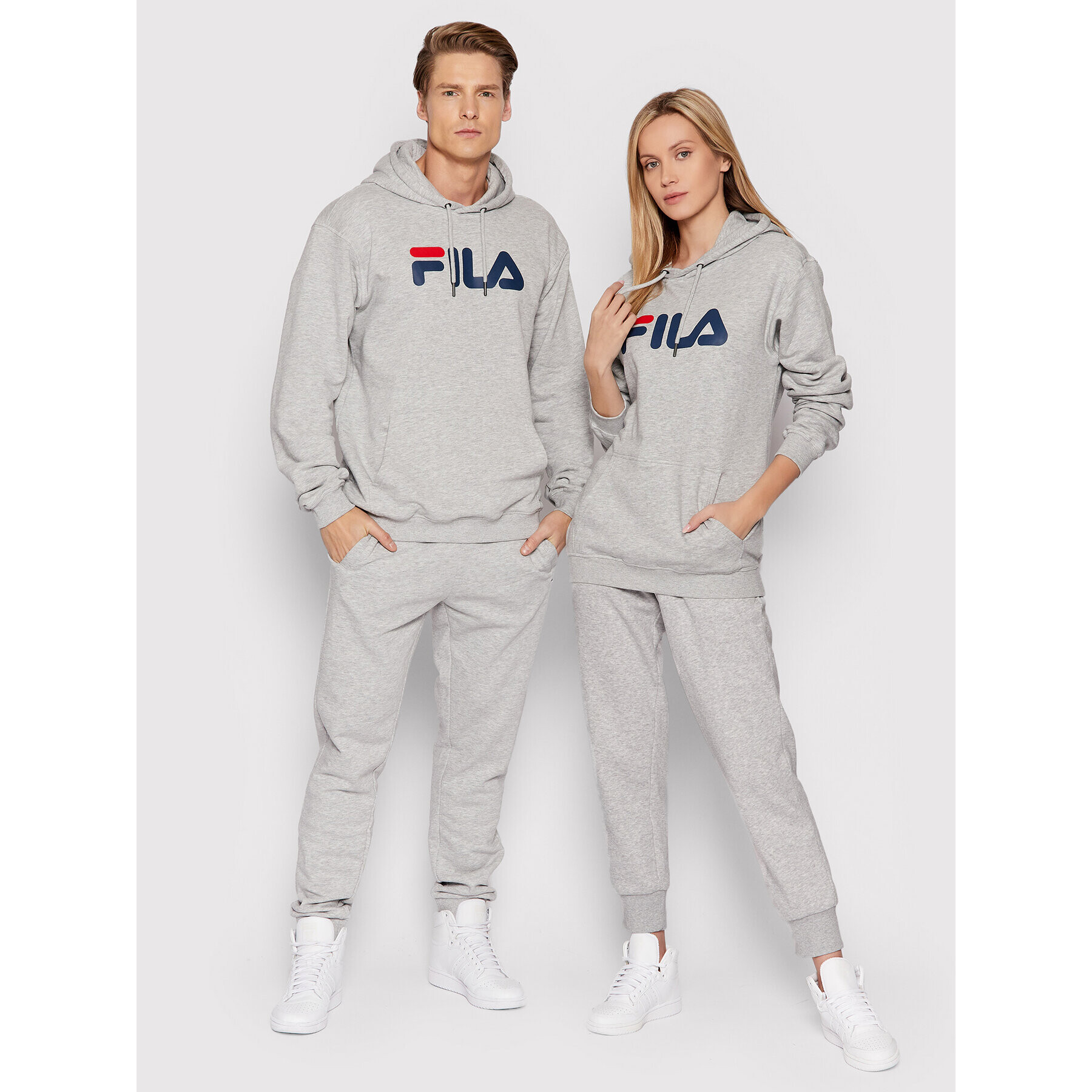 Fila Jopa Unisex 681090 Siva Regular Fit - Pepit.si