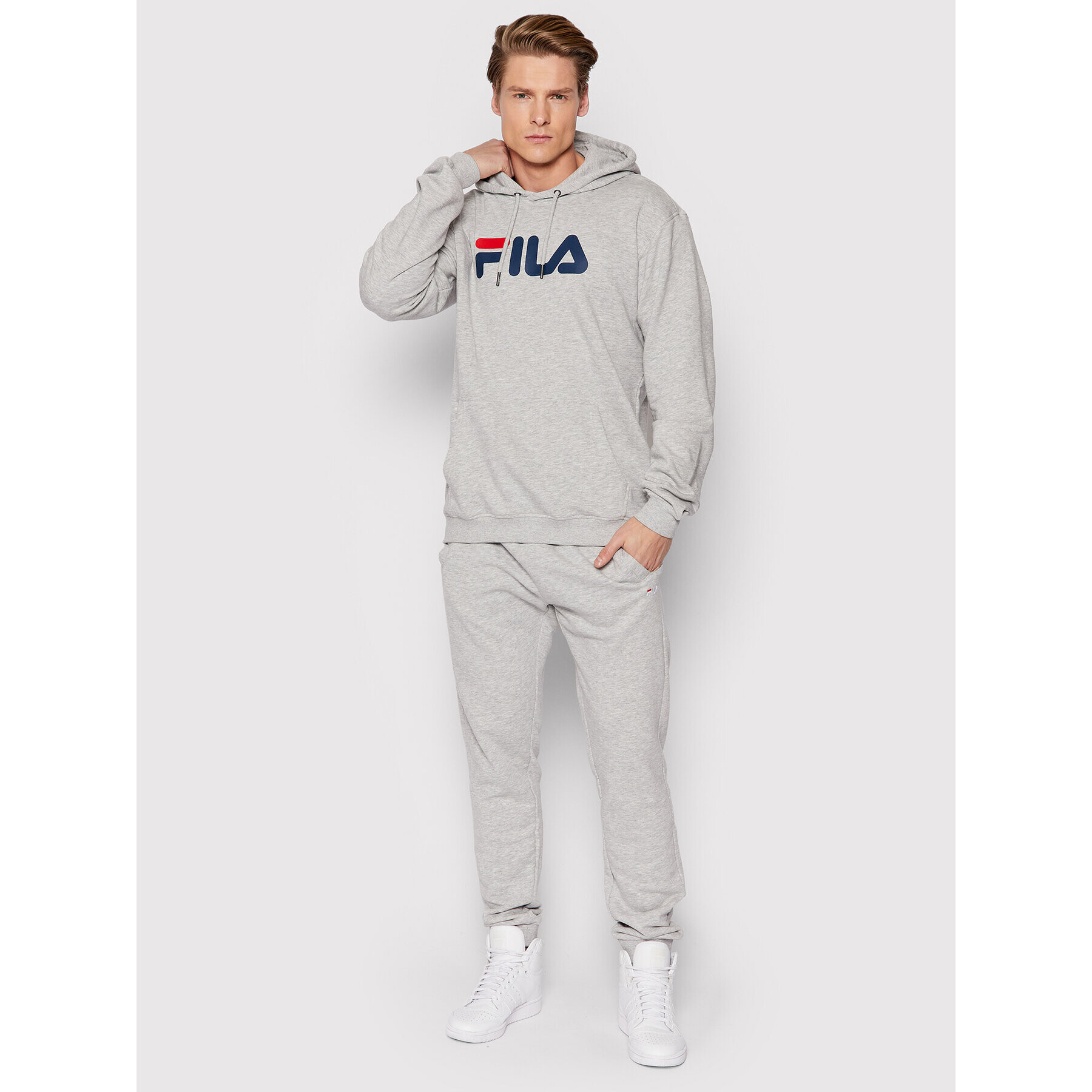 Fila Jopa Unisex 681090 Siva Regular Fit - Pepit.si