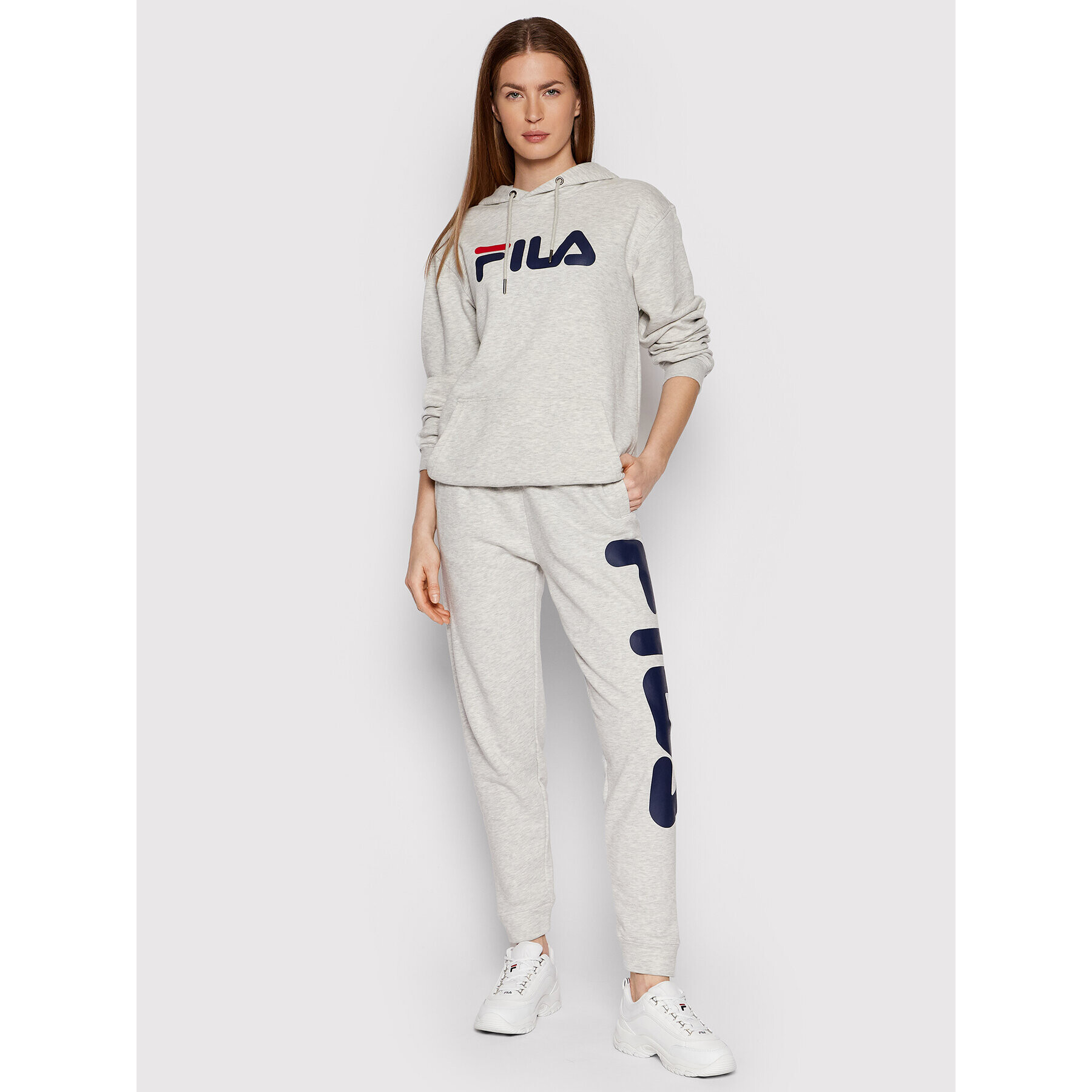 Fila Jopa Unisex Barumini FAU0068 Siva Regular Fit - Pepit.si