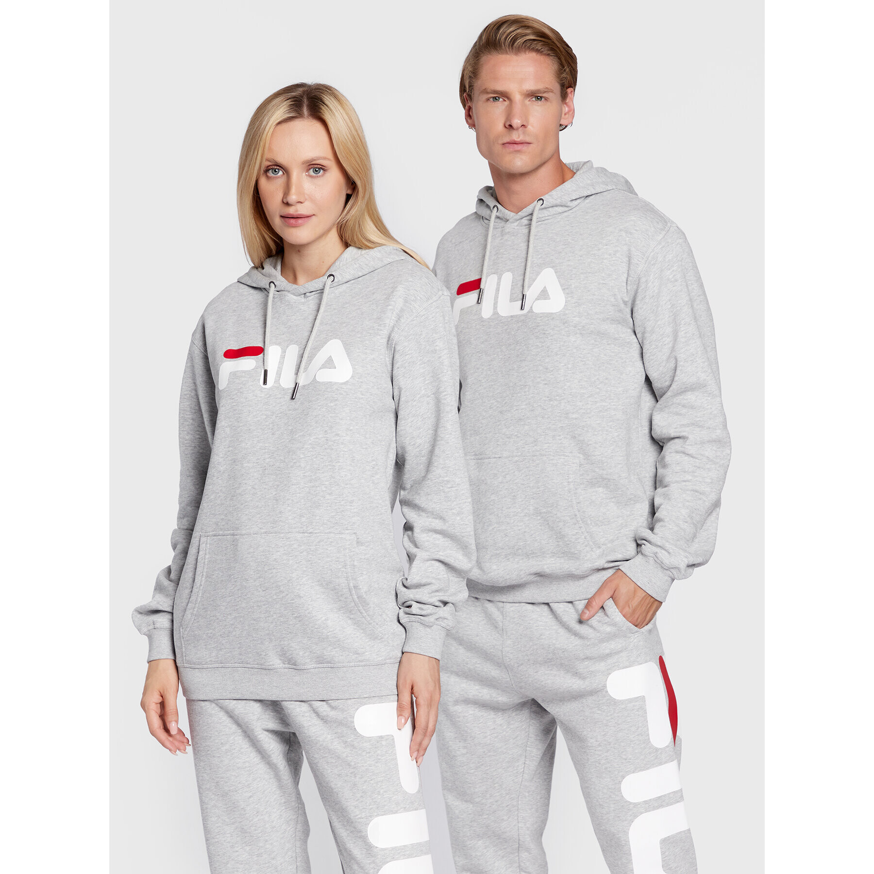 Fila Jopa Unisex Barumini FAU0090 Siva Regular Fit - Pepit.si