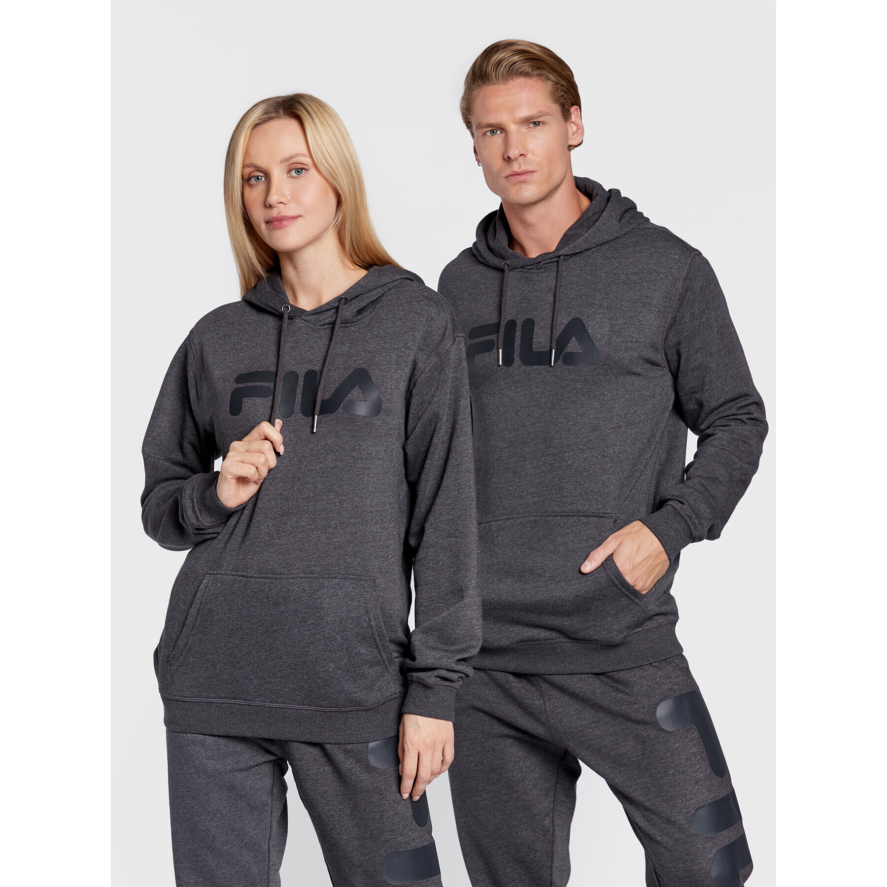 Fila Jopa Unisex Barumini FAU0090 Siva Regular Fit - Pepit.si