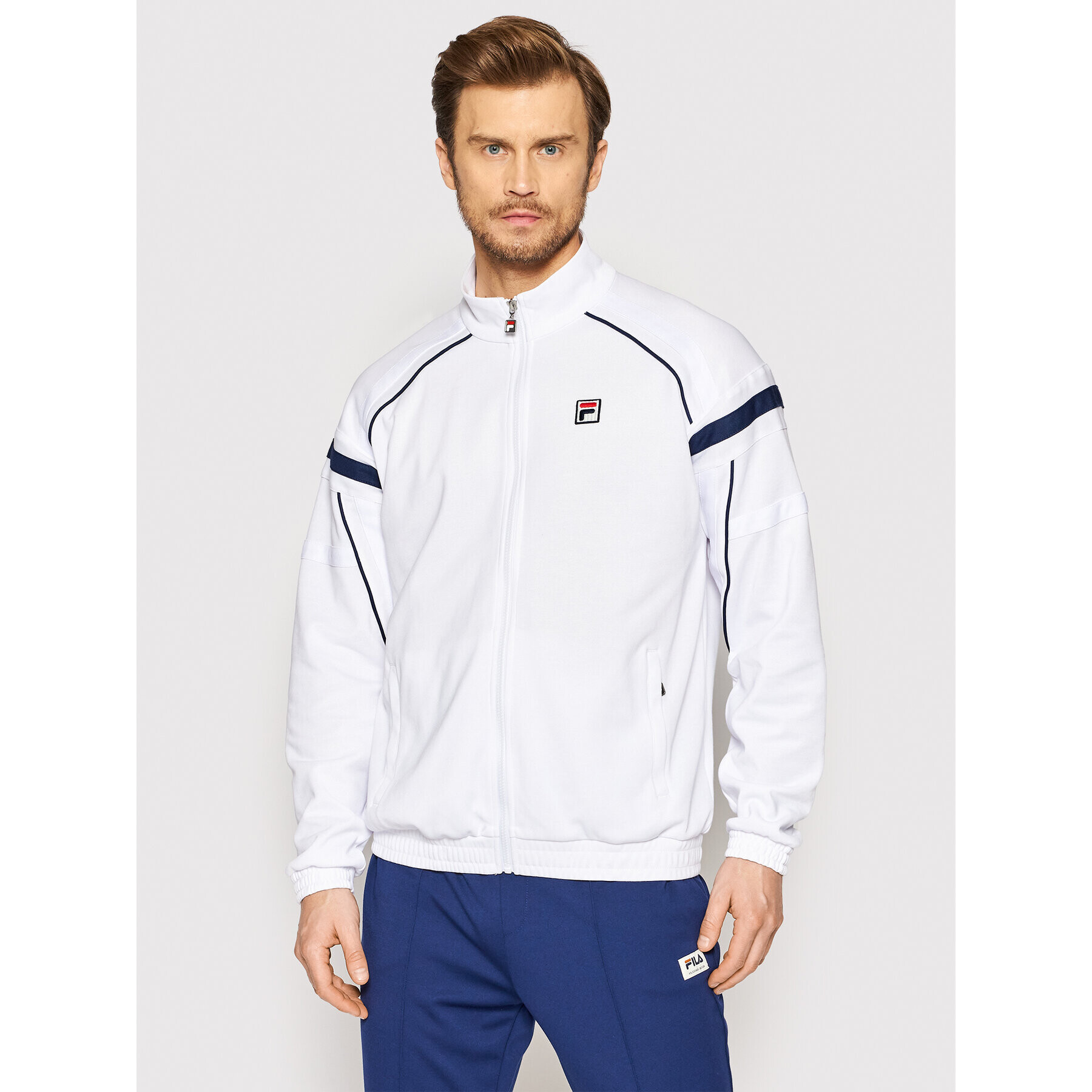 Fila Jopa Zvolen FAM0086 Bela Regular Fit - Pepit.si