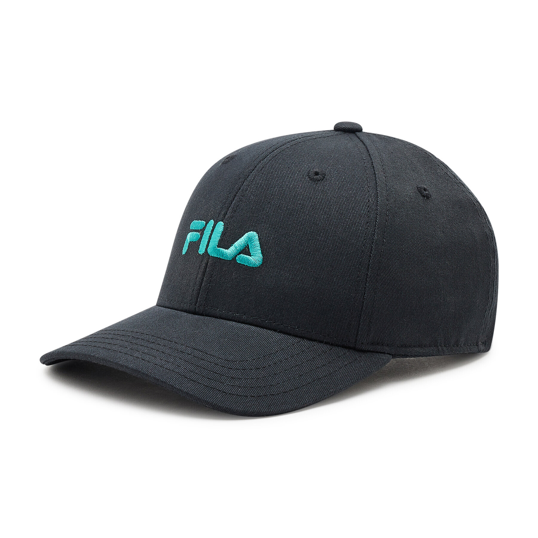 Fila Kapa s šiltom Brasov 6 Panel Cap With Linear Logo Strap Back FCU0019 Črna - Pepit.si