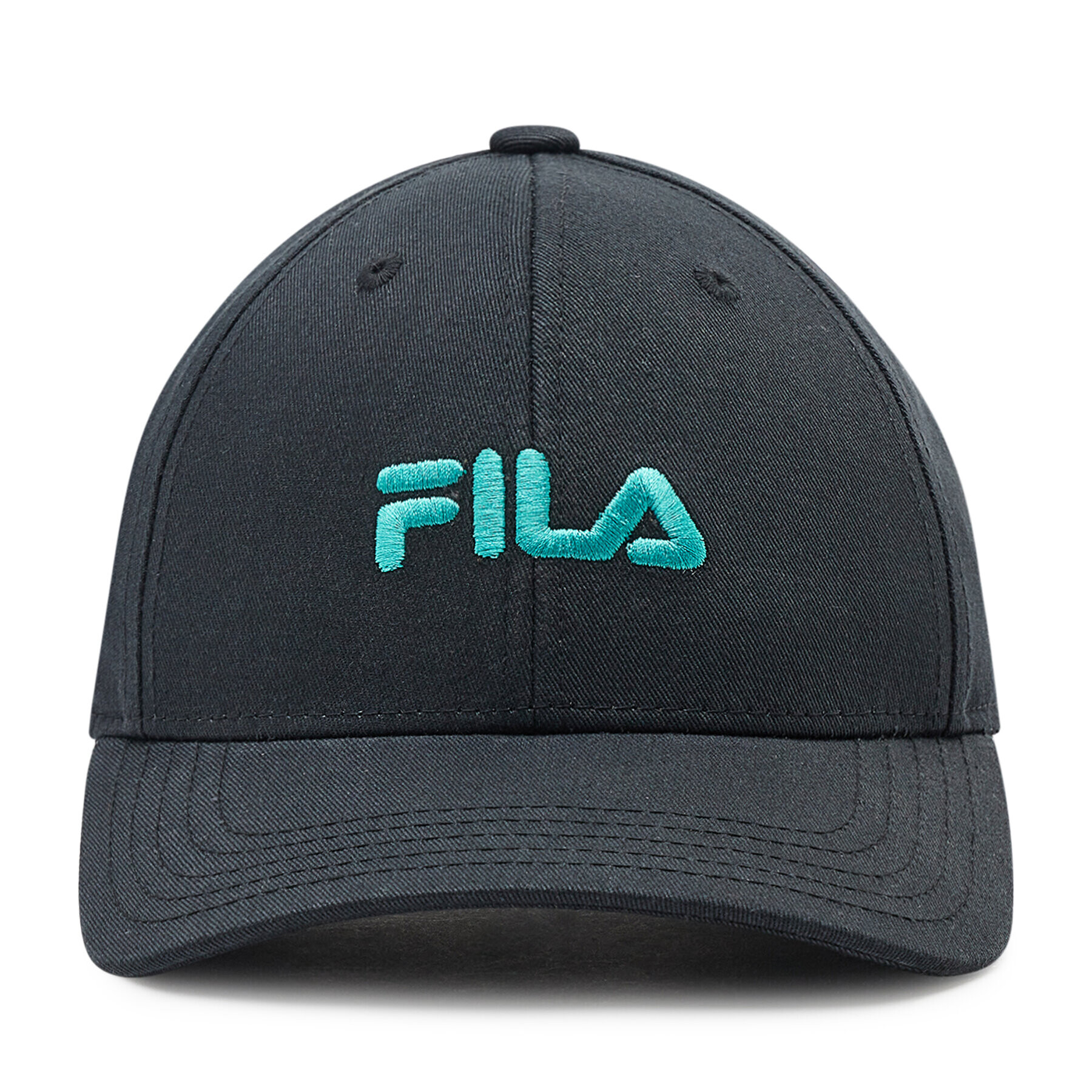 Fila Kapa s šiltom Brasov 6 Panel Cap With Linear Logo Strap Back FCU0019 Črna - Pepit.si