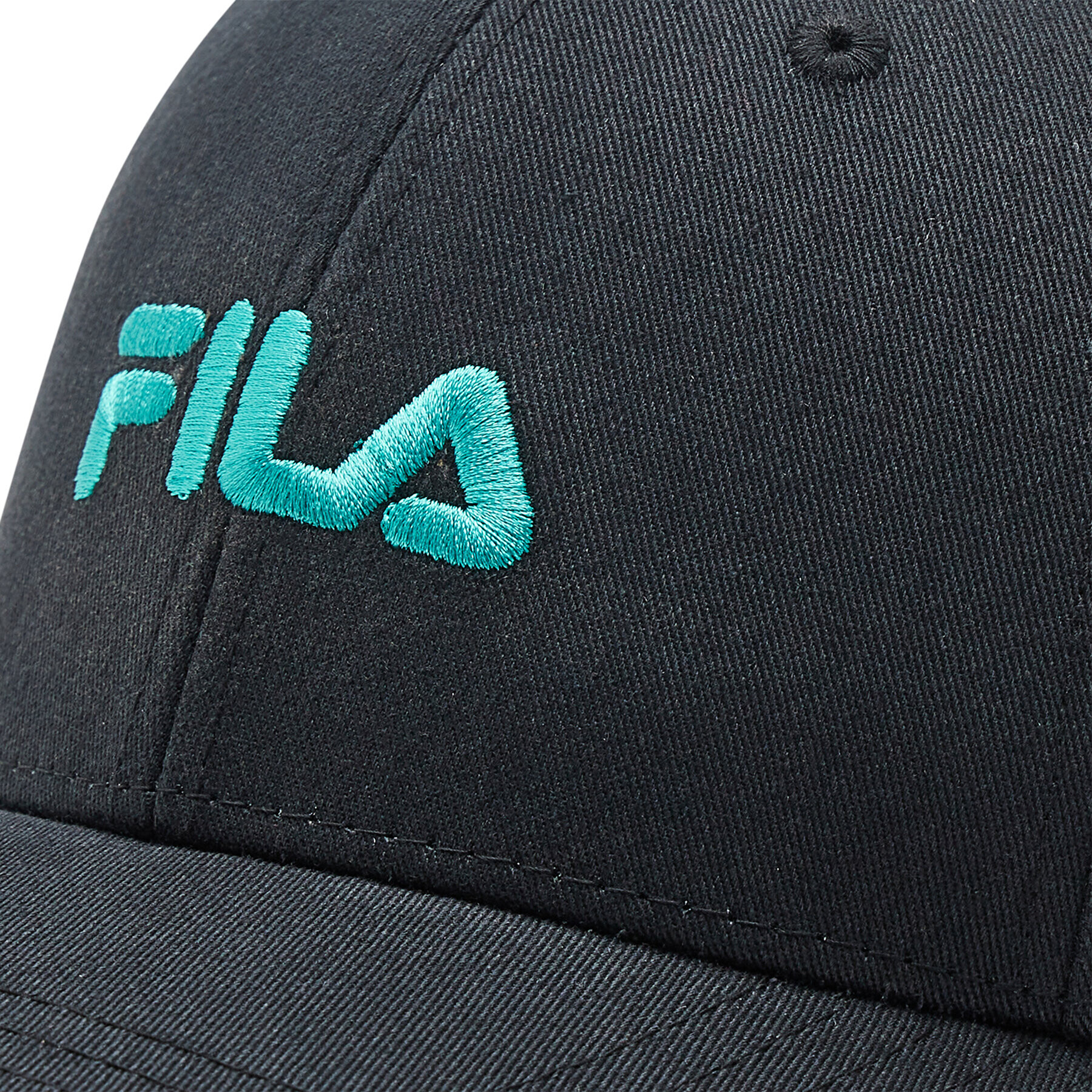 Fila Kapa s šiltom Brasov 6 Panel Cap With Linear Logo Strap Back FCU0019 Črna - Pepit.si