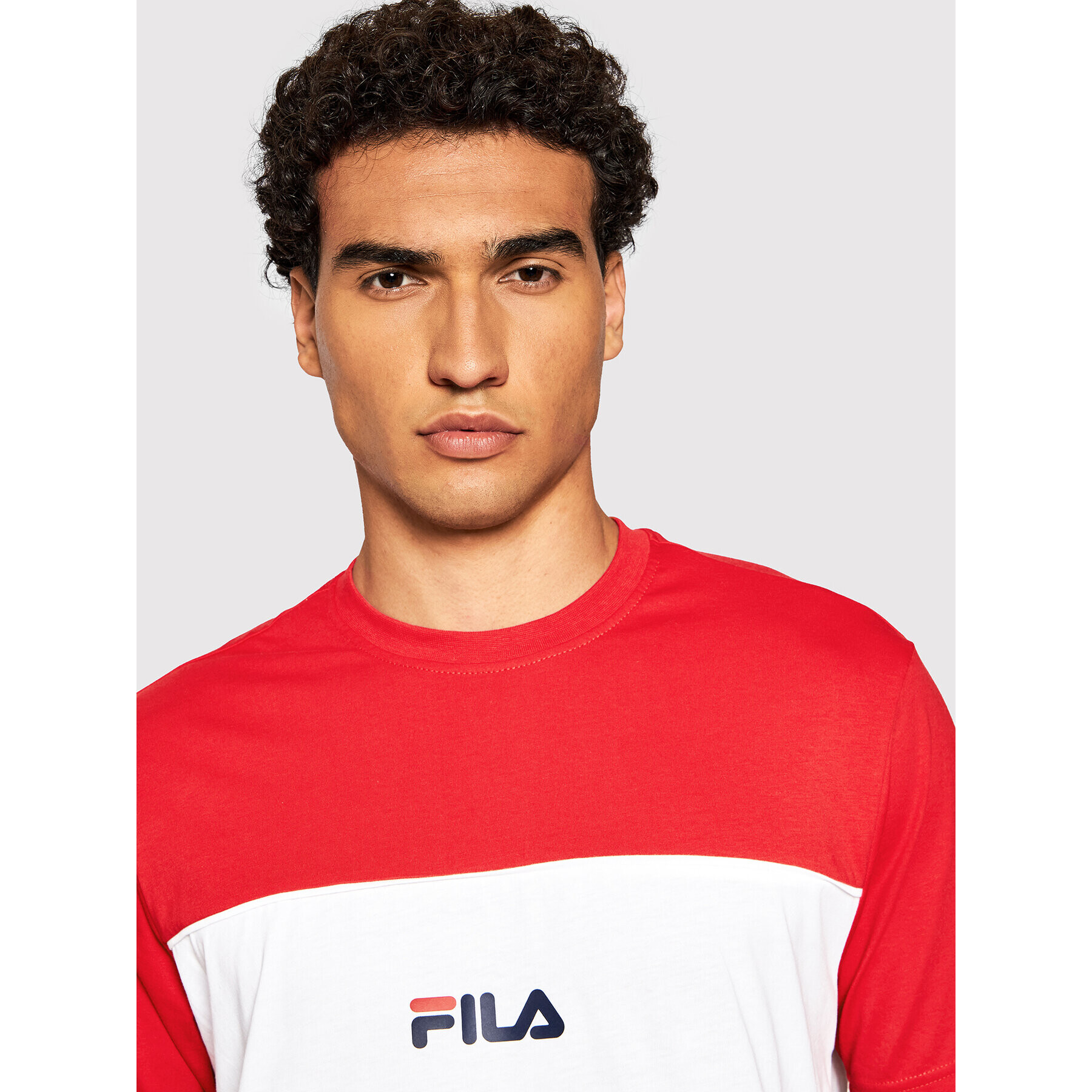 Fila Majica Anoki 688468 Mornarsko modra Regular Fit - Pepit.si