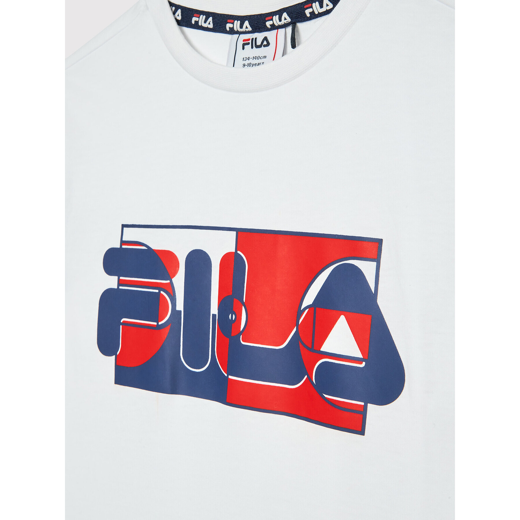 Fila Majica Berkeley FAT0103 Bela Regular Fit - Pepit.si