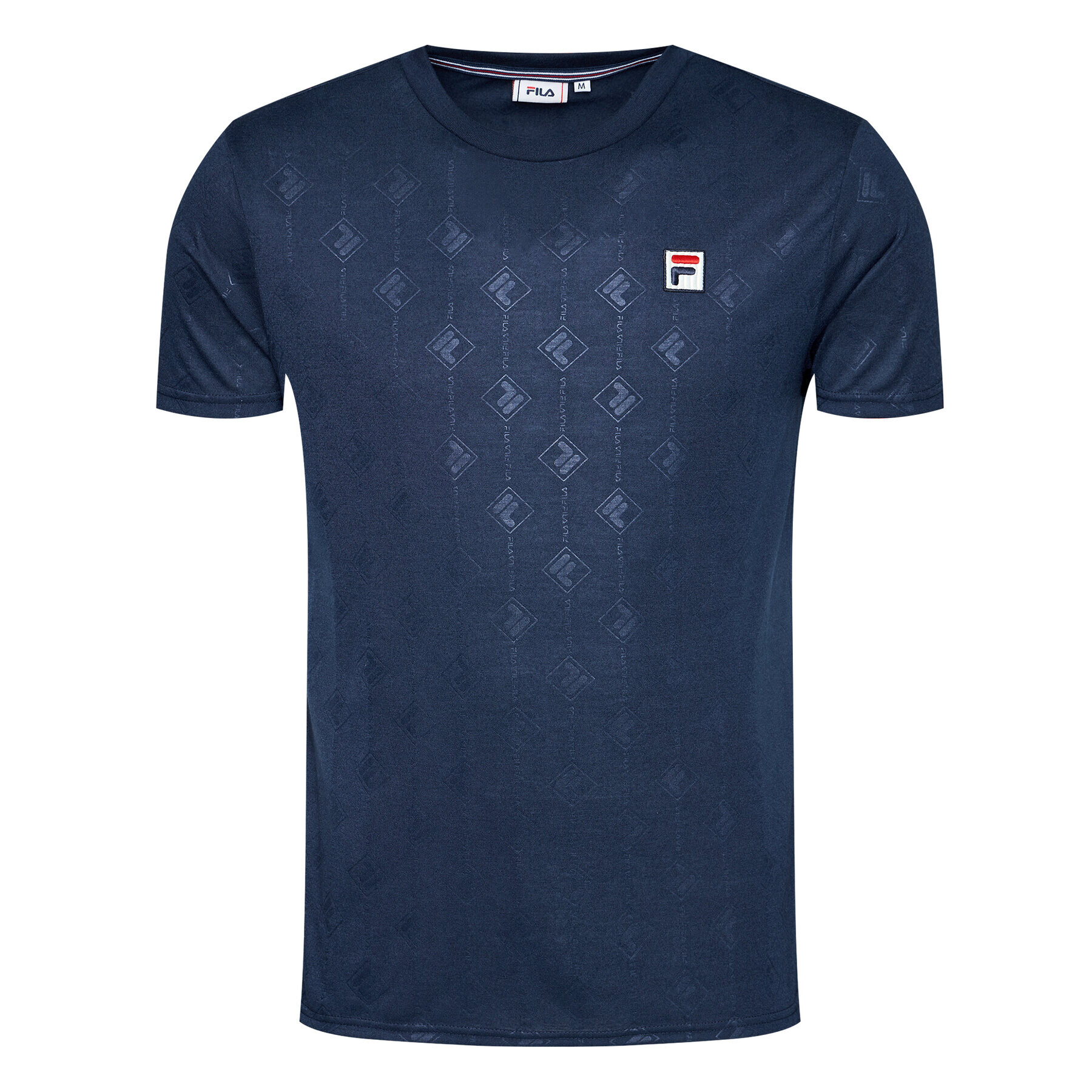 Fila Majica Henio Tee 687884 Mornarsko modra Regular Fit - Pepit.si