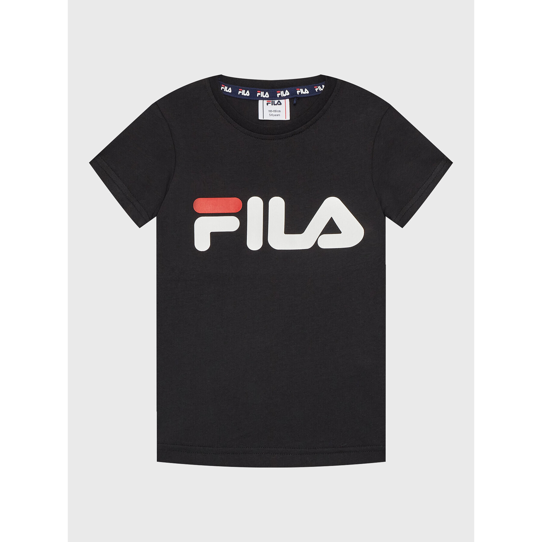 Fila Majica Sala FAK0089 Črna Regular Fit - Pepit.si