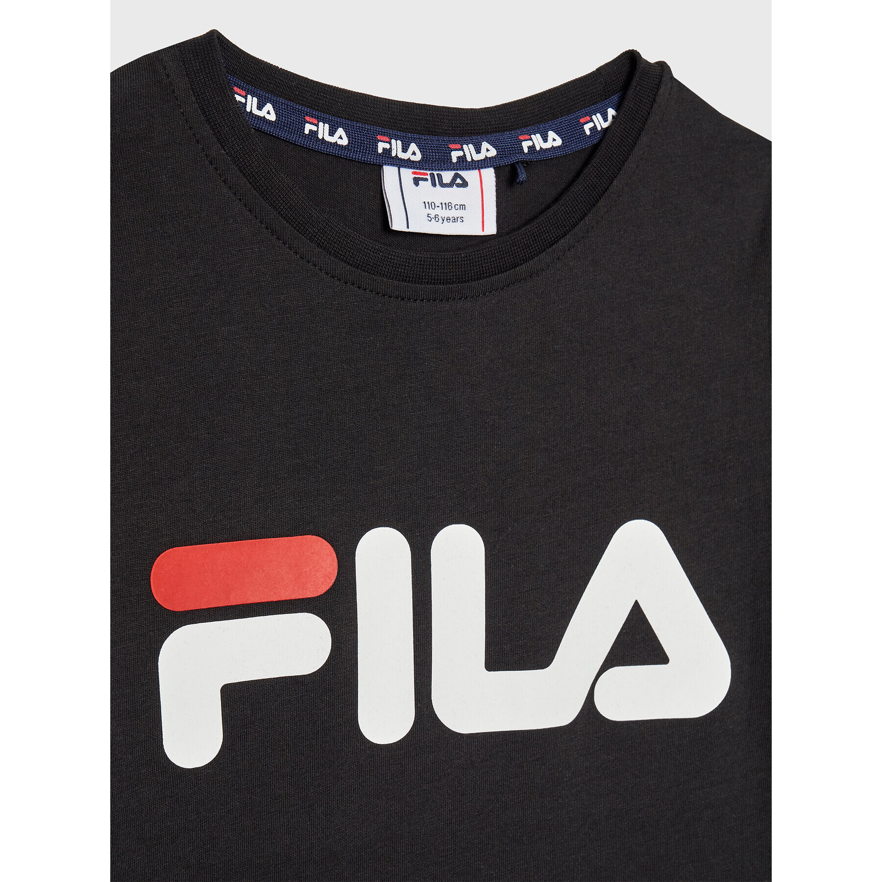 Fila Majica Sala FAK0089 Črna Regular Fit - Pepit.si