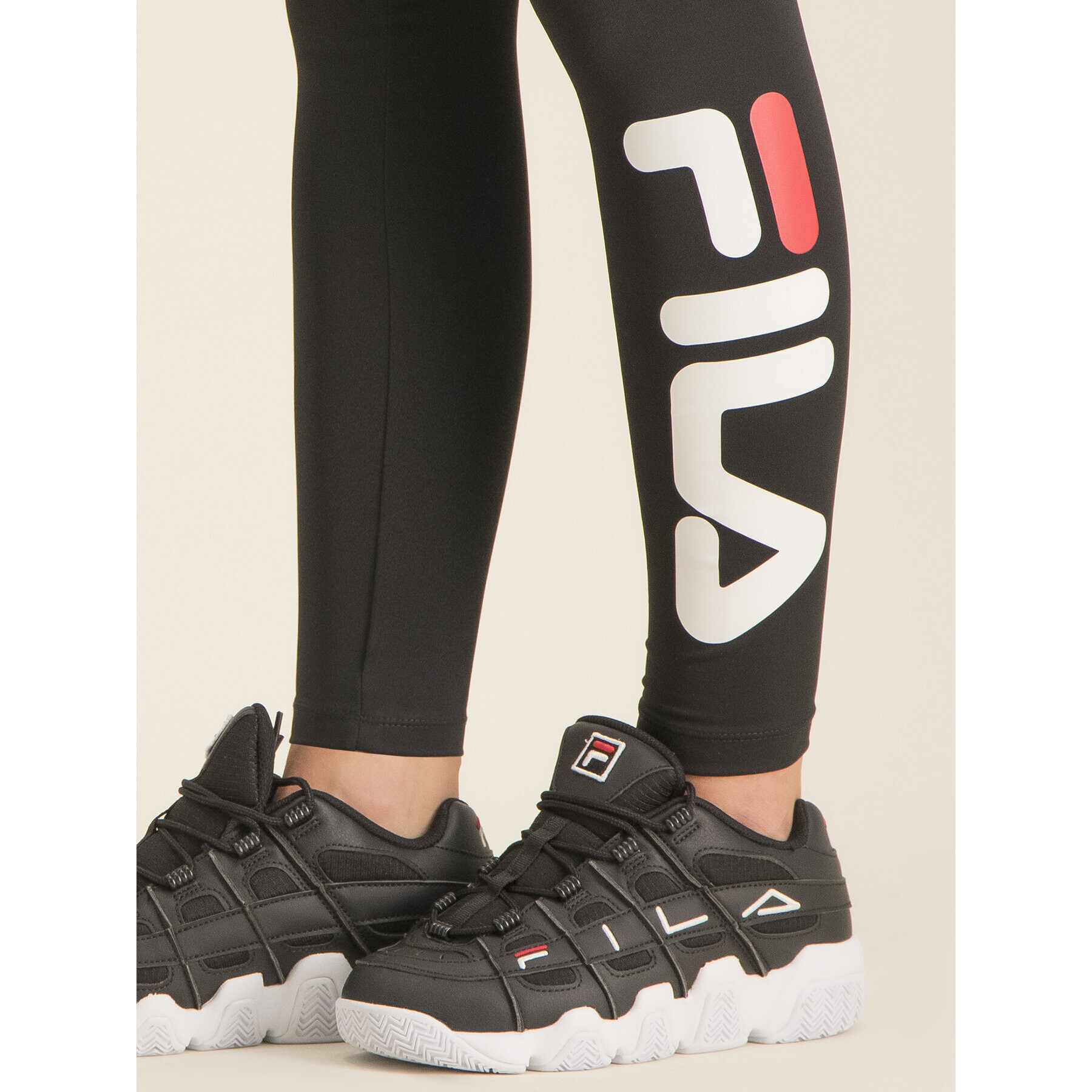 Fila Pajkice 681826 Črna Slim Fit - Pepit.si