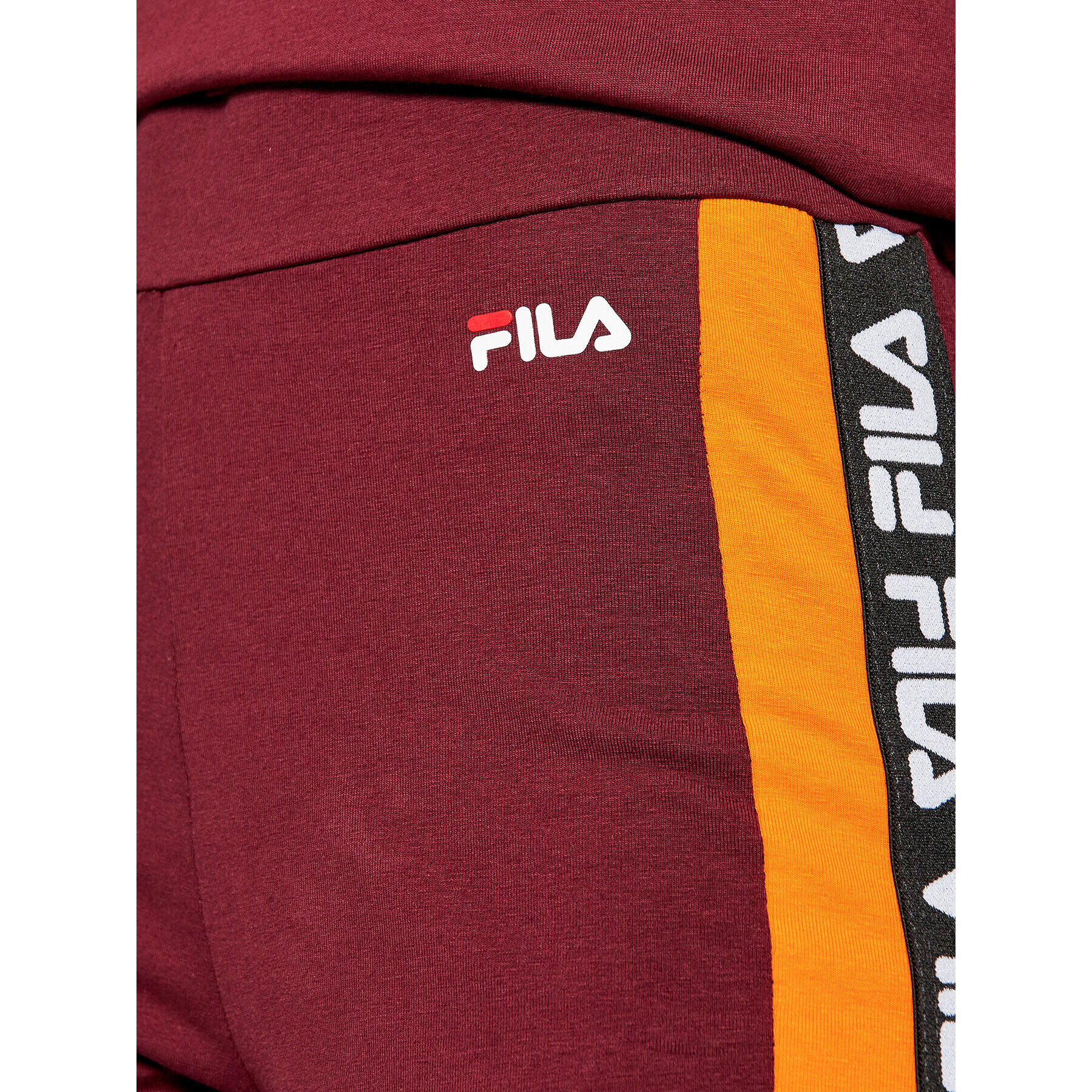 Fila Pajkice Tasya 688818 Bordo rdeča Slim Fit - Pepit.si