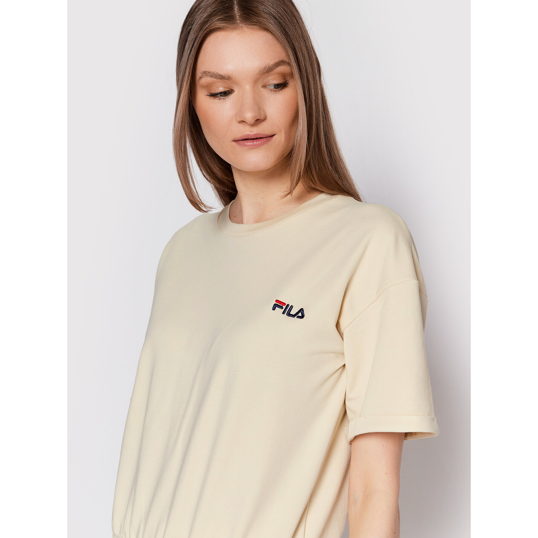 Fila Pižama Donna FPS4088 Bež Regular Fit - Pepit.si