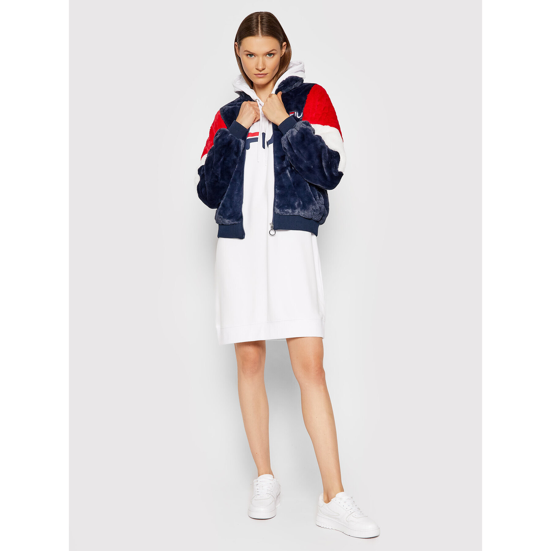 Fila Prehodna jakna Elin 688931 Mornarsko modra Regular Fit - Pepit.si