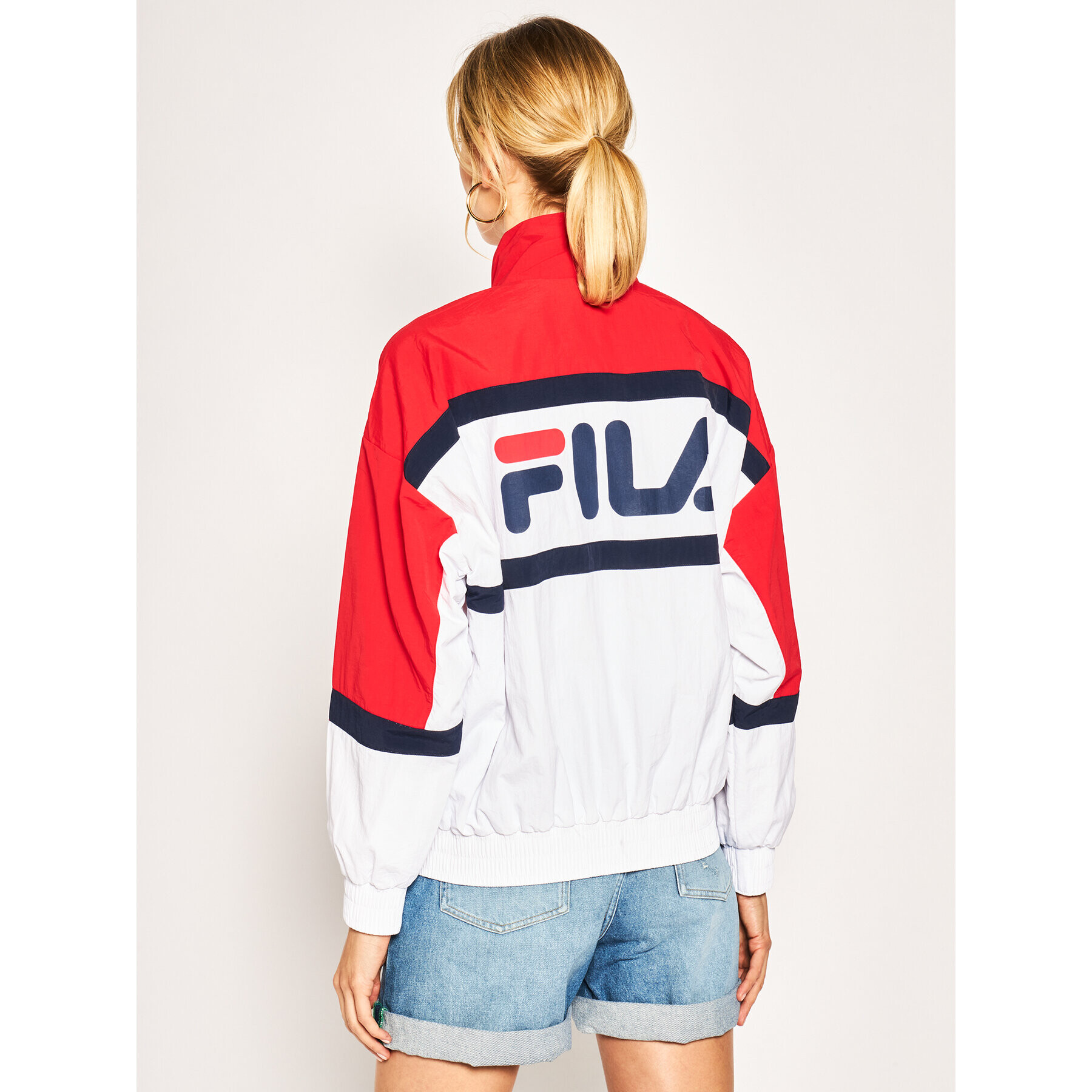 Fila Prehodna jakna Kaya 687082 Pisana Regular Fit - Pepit.si