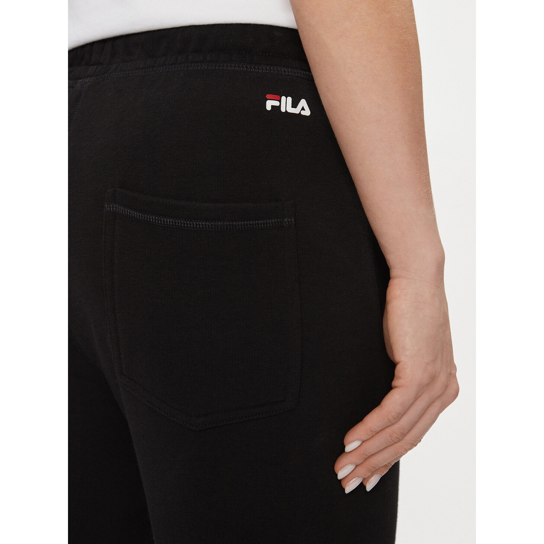 Fila Spodnji del trenirke FAU0069 Črna Regular Fit - Pepit.si