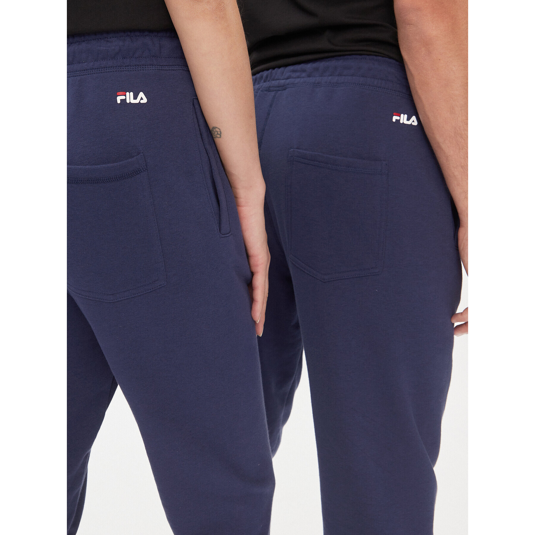 Fila Spodnji del trenirke FAU0069 Mornarsko modra Regular Fit - Pepit.si