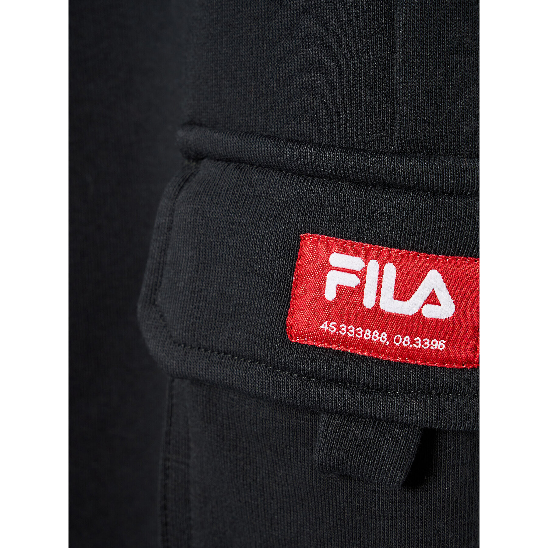 Fila Spodnji del trenirke Teens FAT0006 Črna Regular Fit - Pepit.si