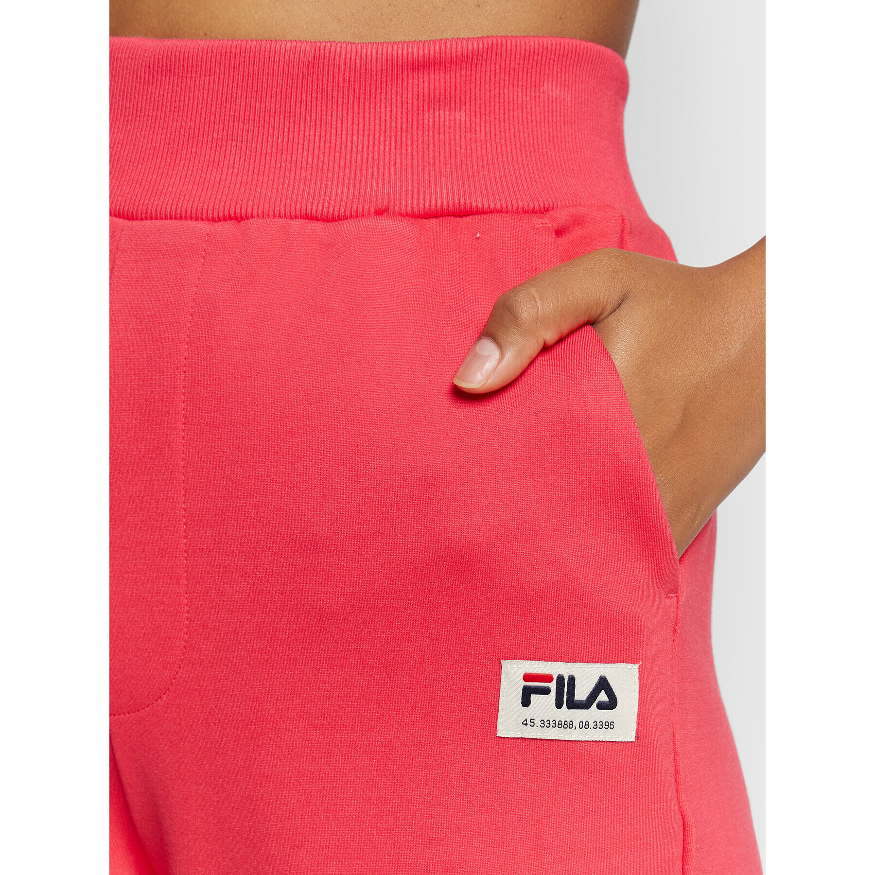 Fila Spodnji del trenirke Torreblanca FAW0237 Roza Regular Fit - Pepit.si