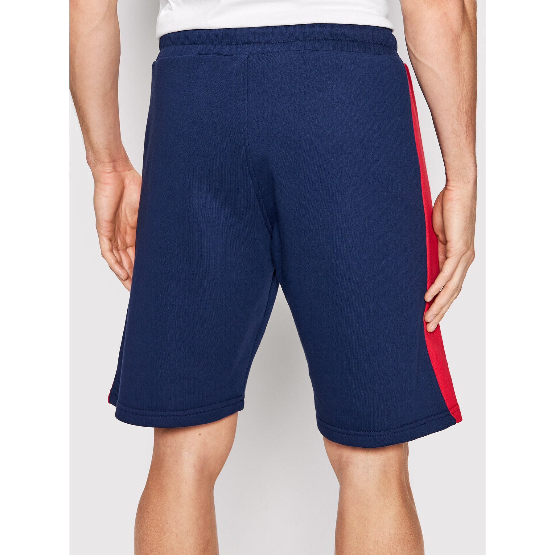 Fila Športne kratke hlače Bisag FAM0077 Mornarsko modra Relaxed Fit - Pepit.si