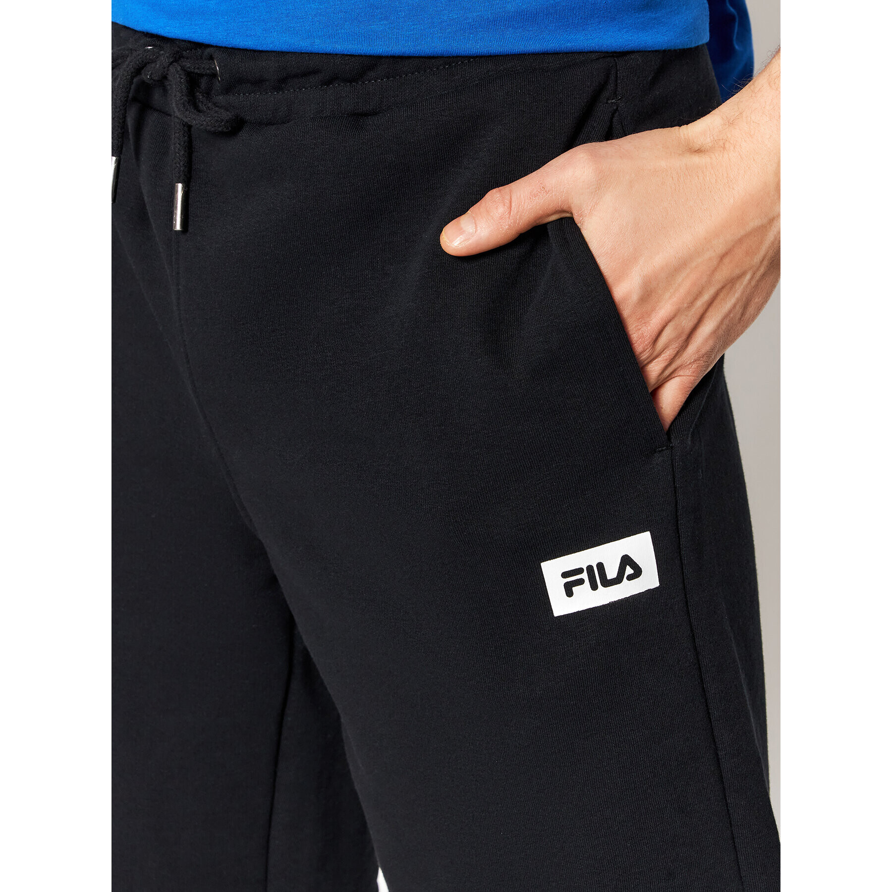 Fila Športne kratke hlače Bsltow 768551 Črna Regular Fit - Pepit.si