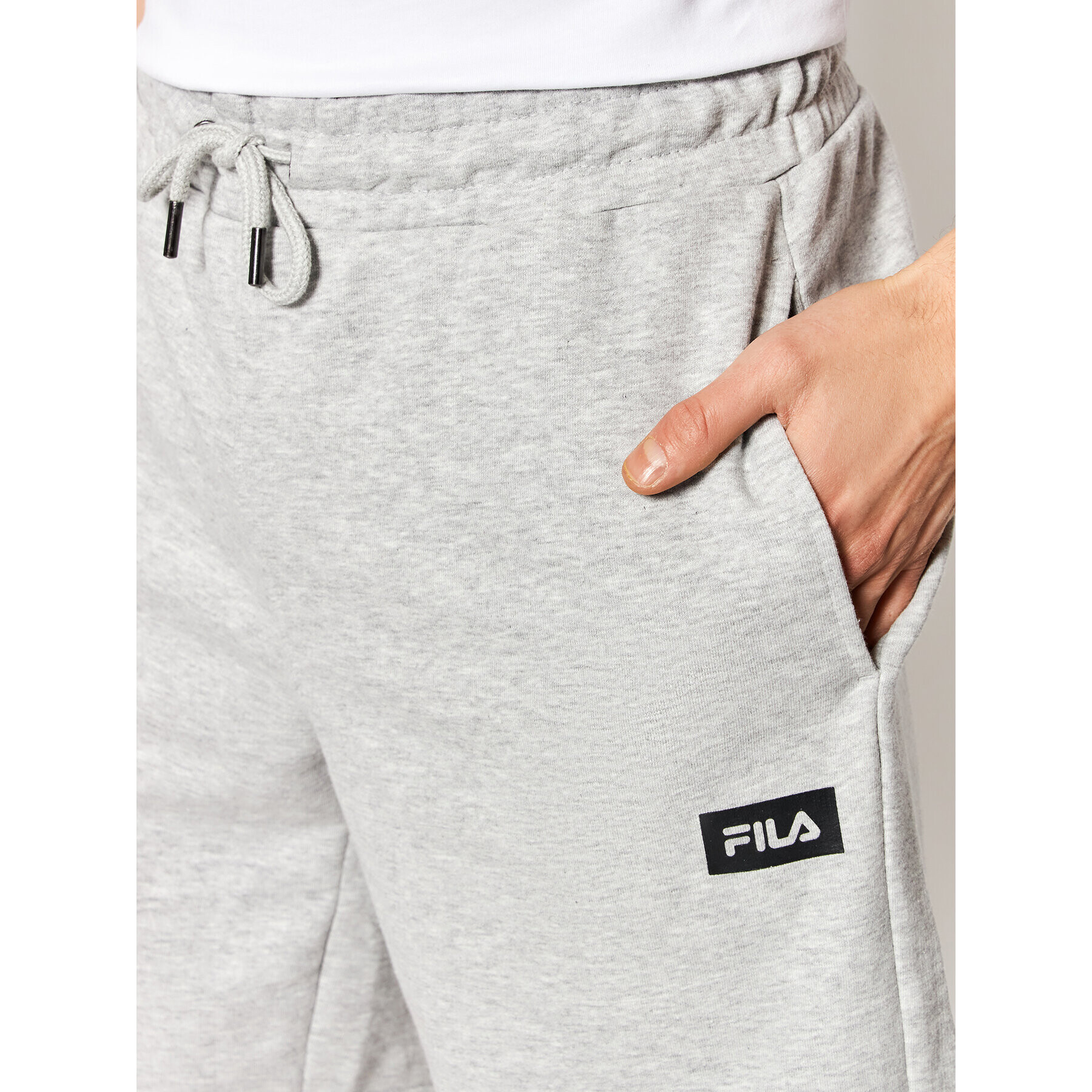 Fila Športne kratke hlače Bsltow 768551 Siva Regular Fit - Pepit.si