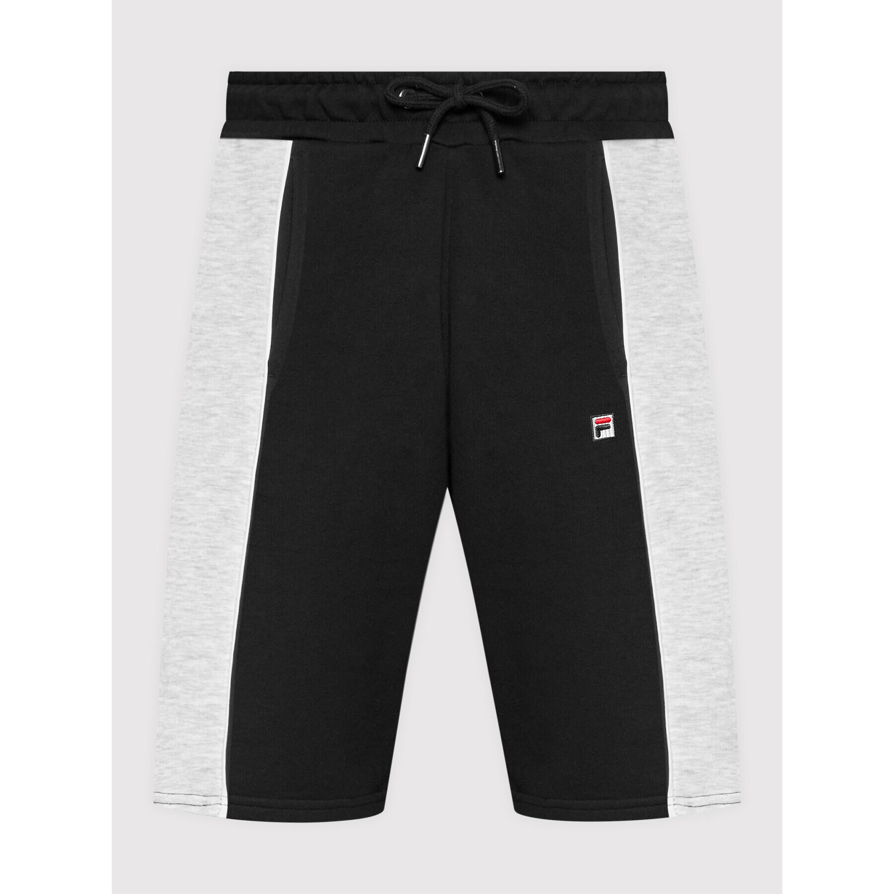 Fila Športne kratke hlače FAM0077 Črna Relaxed Fit - Pepit.si