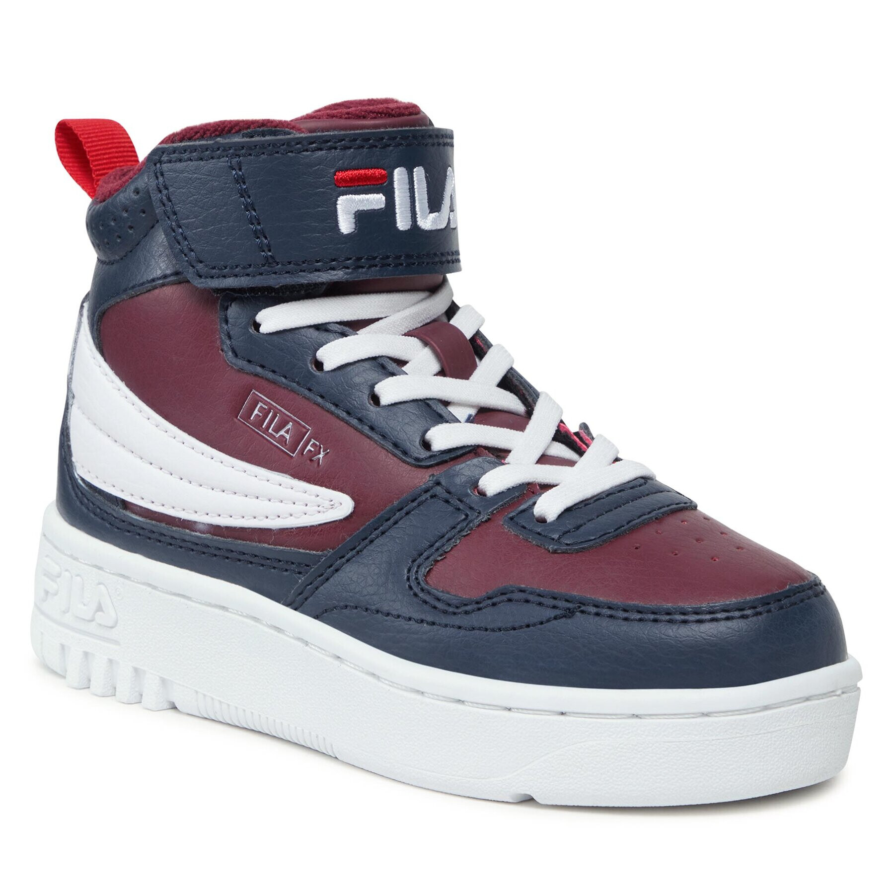 Fila Superge Fxventuno Velcro Kids FFK0158.33064 Bordo rdeča - Pepit.si