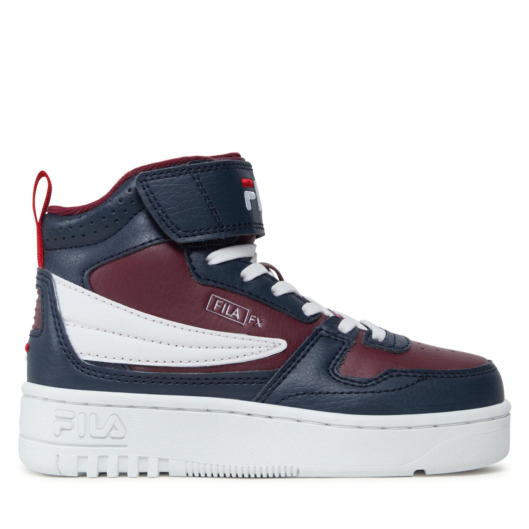 Fila Superge Fxventuno Velcro Kids FFK0158.33064 Bordo rdeča - Pepit.si