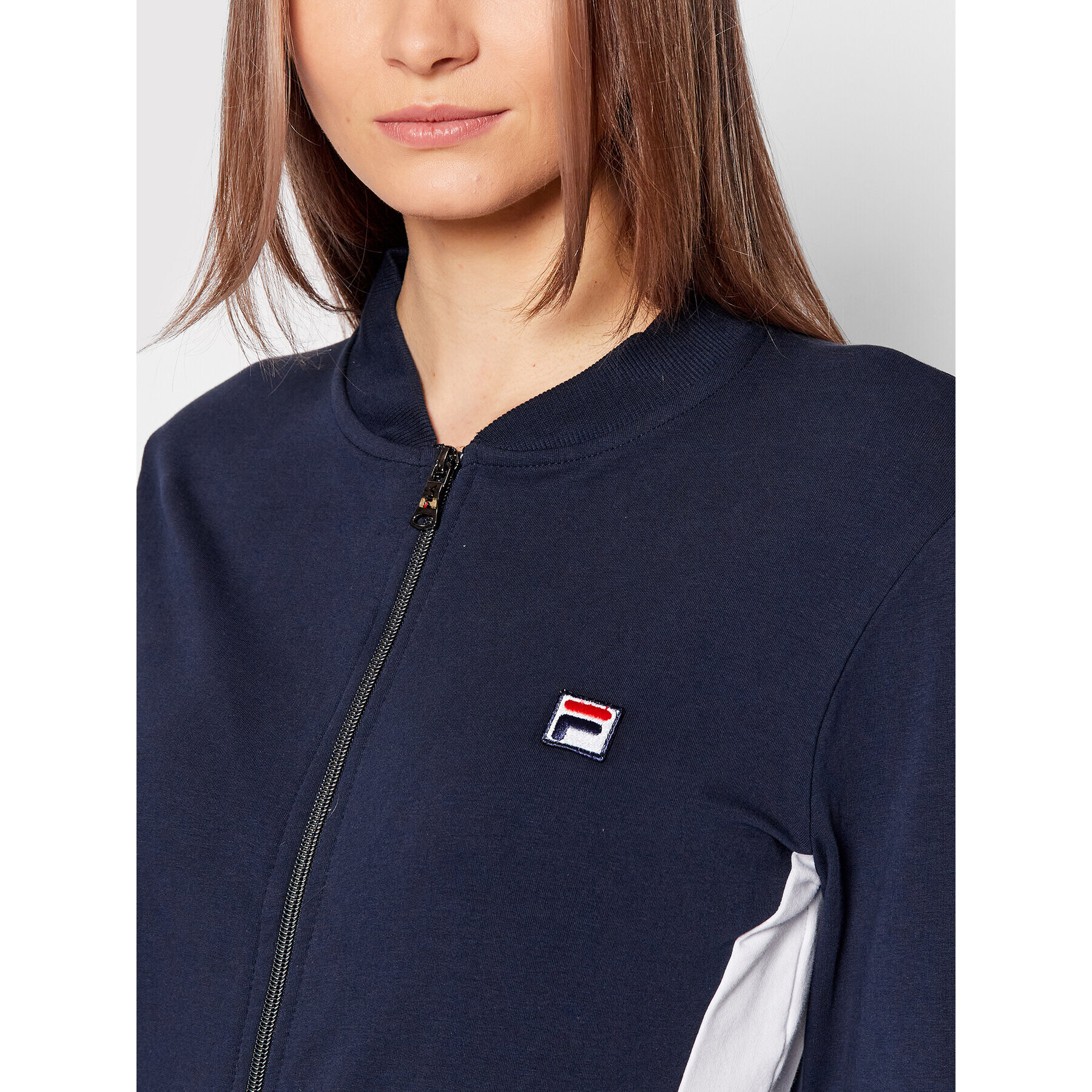 Fila Trenirka FPS4078 Mornarsko modra Regular Fit - Pepit.si