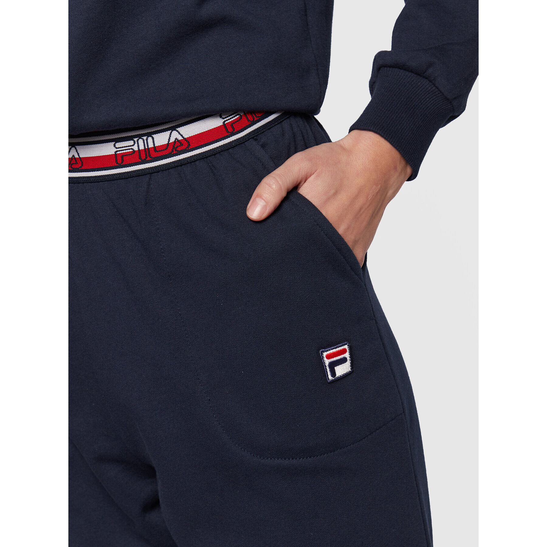 Fila Trenirka FPW4096 Mornarsko modra Regular Fit - Pepit.si