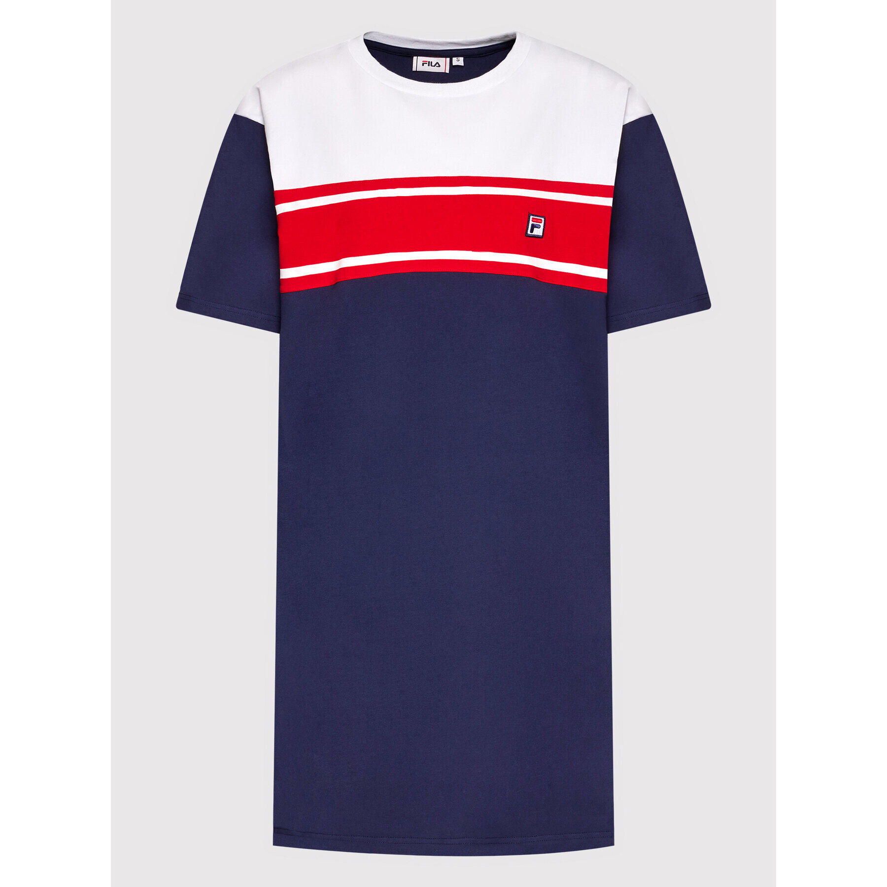 Fila Vsakodnevna obleka Brezno FAW0127 Mornarsko modra Regular Fit - Pepit.si